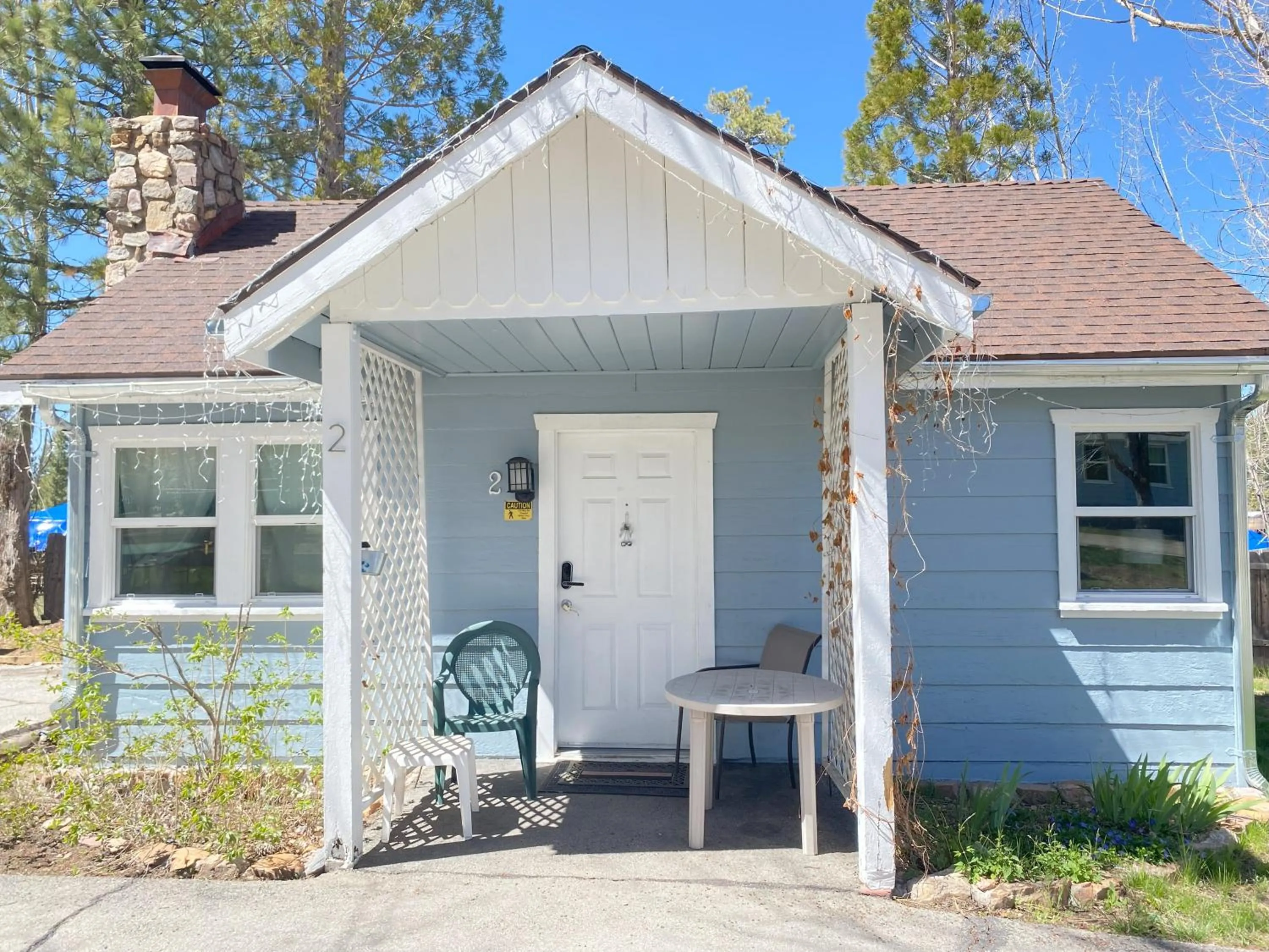 Facade/entrance in Blue Horizon Lodge