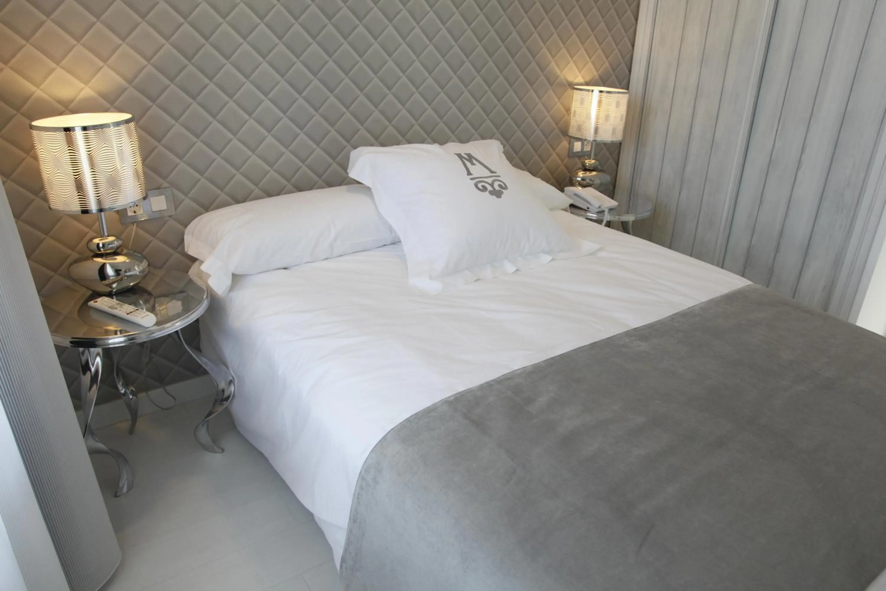 Bed in La Casa del Médico Hotel Boutique