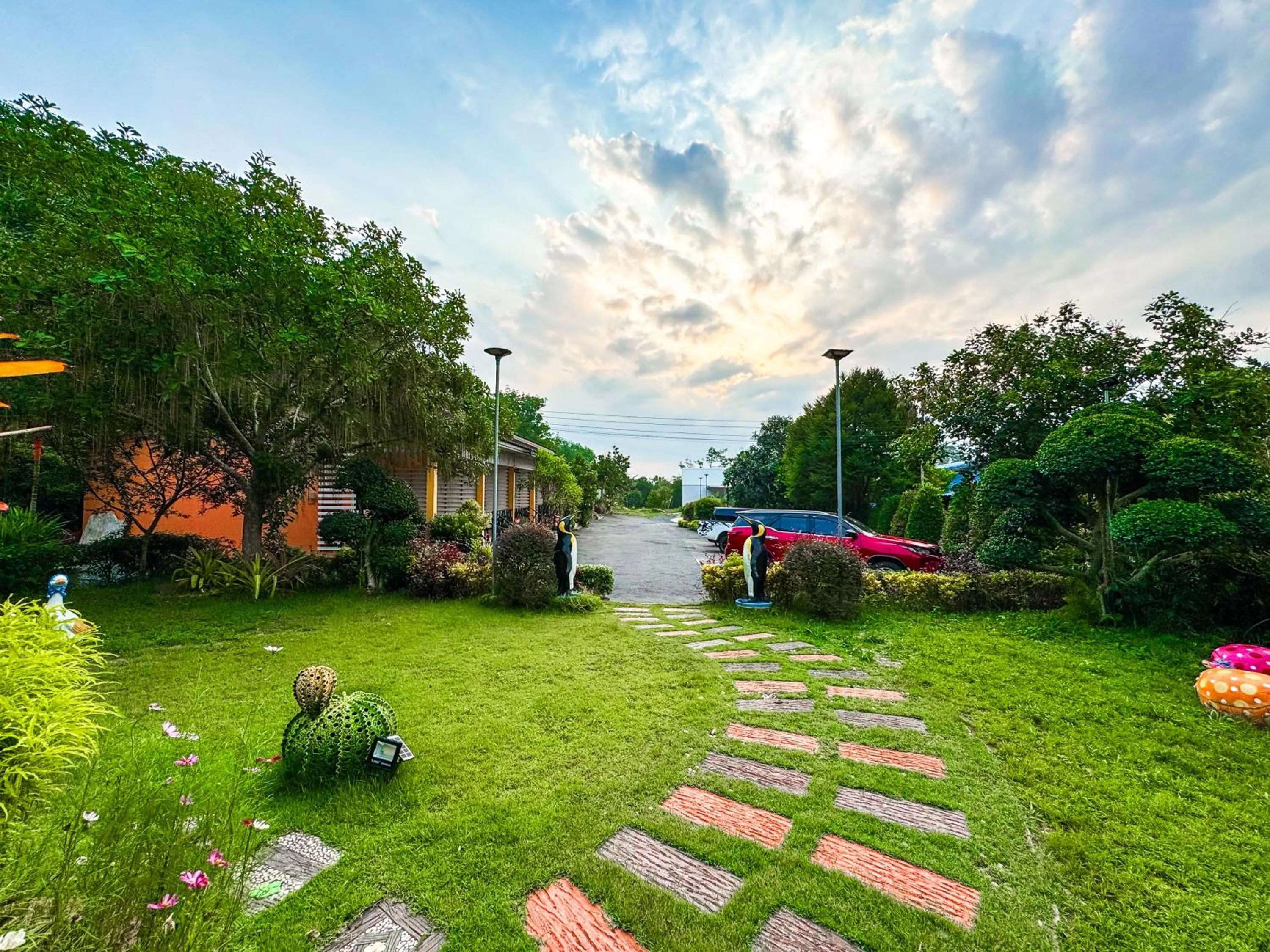Natural landscape in Baan Suan Mee Tang