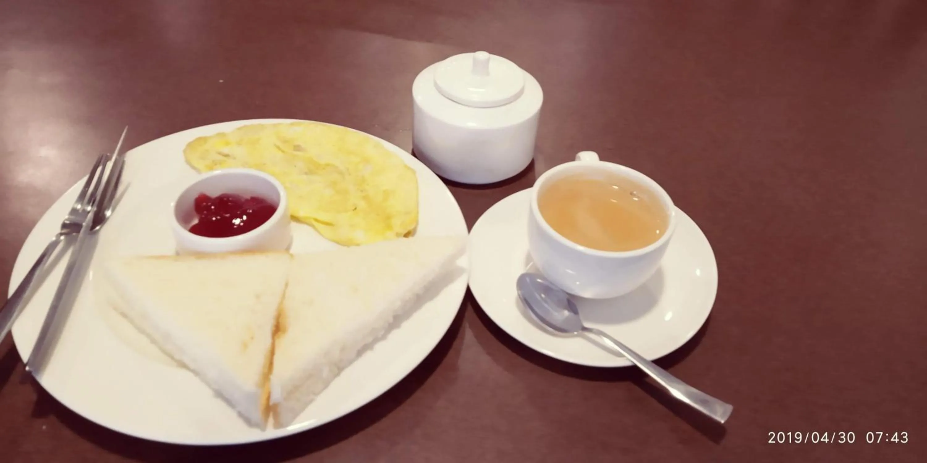 Breakfast in Hotel Samrajya Pvt. Ltd.