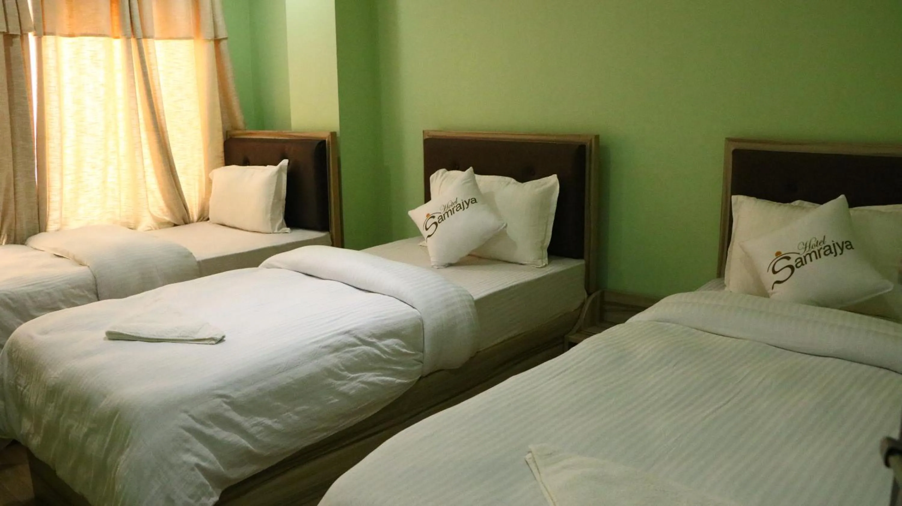 Bed in Hotel Samrajya Pvt. Ltd.
