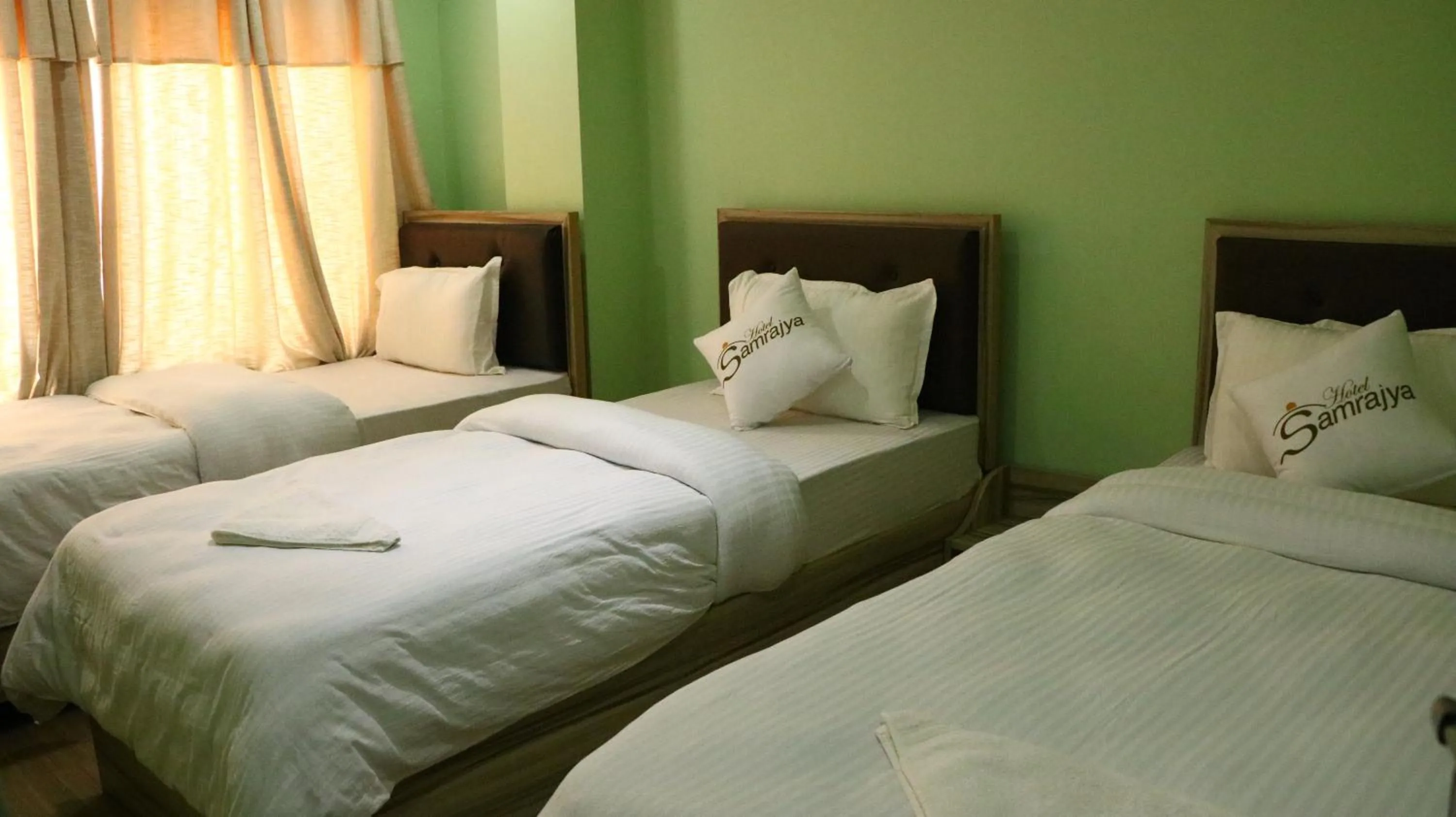 Bed in Hotel Samrajya Pvt. Ltd.