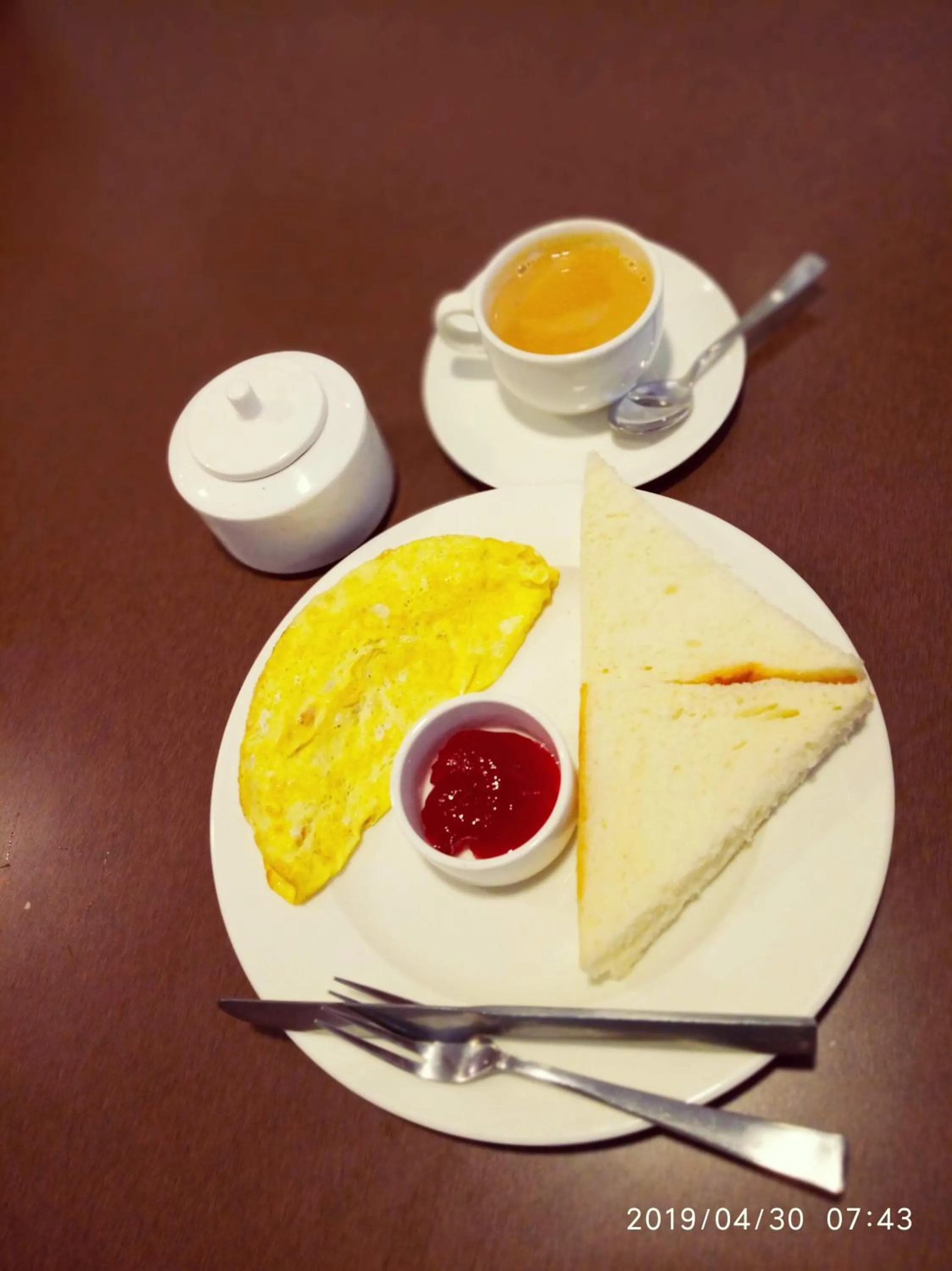 Breakfast in Hotel Samrajya Pvt. Ltd.