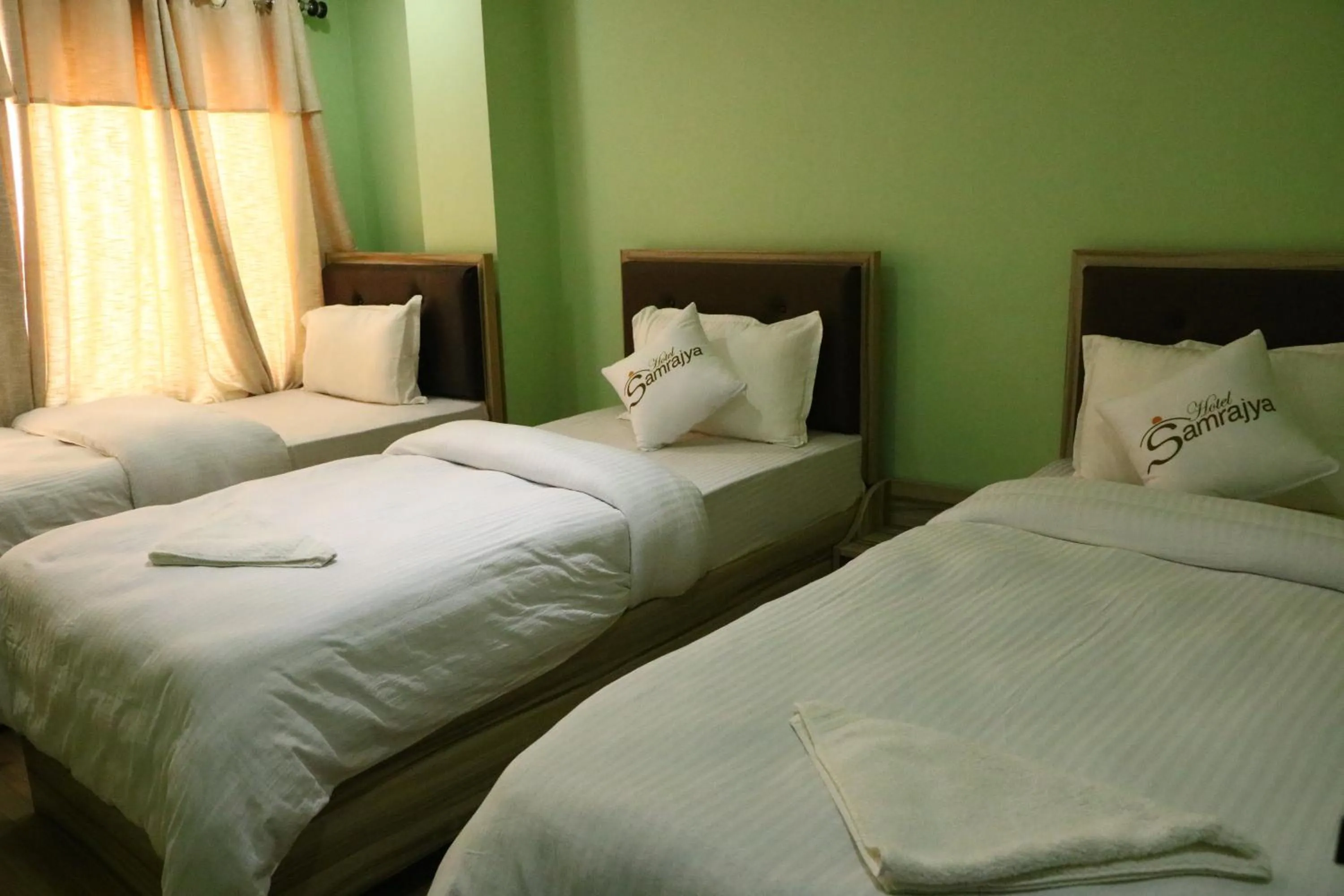 Bed in Hotel Samrajya Pvt. Ltd.