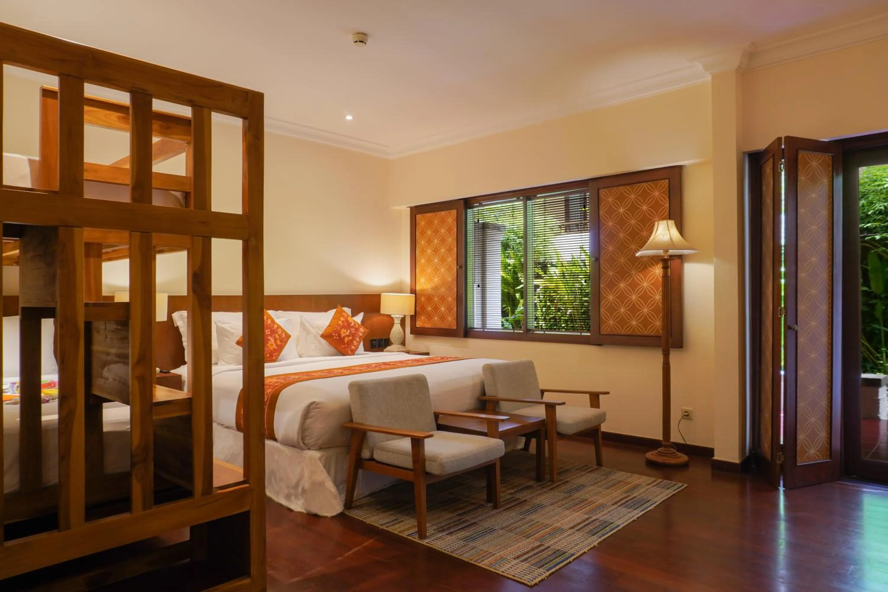 Bed in Hotel Nikko Bali Benoa Beach