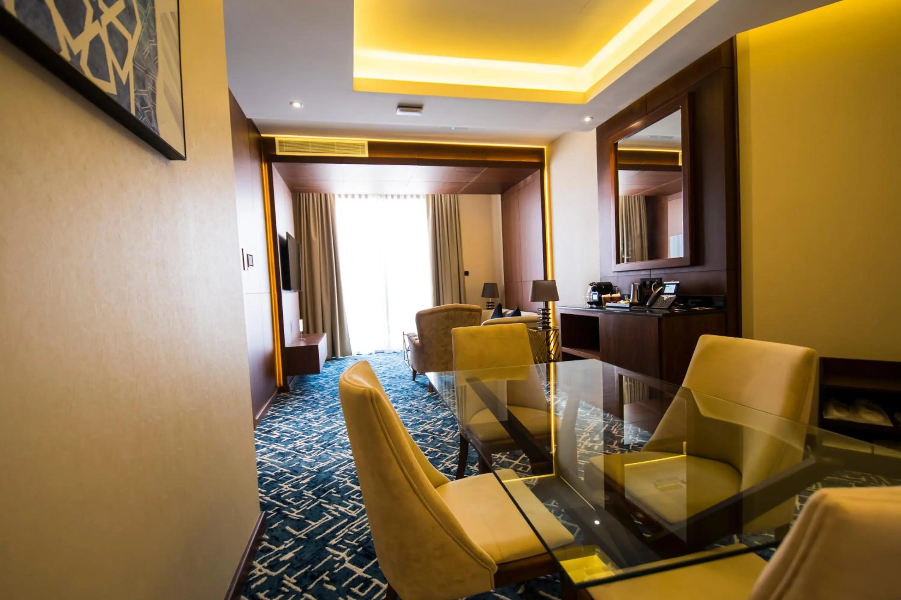 Living room in Belad Bont Resort