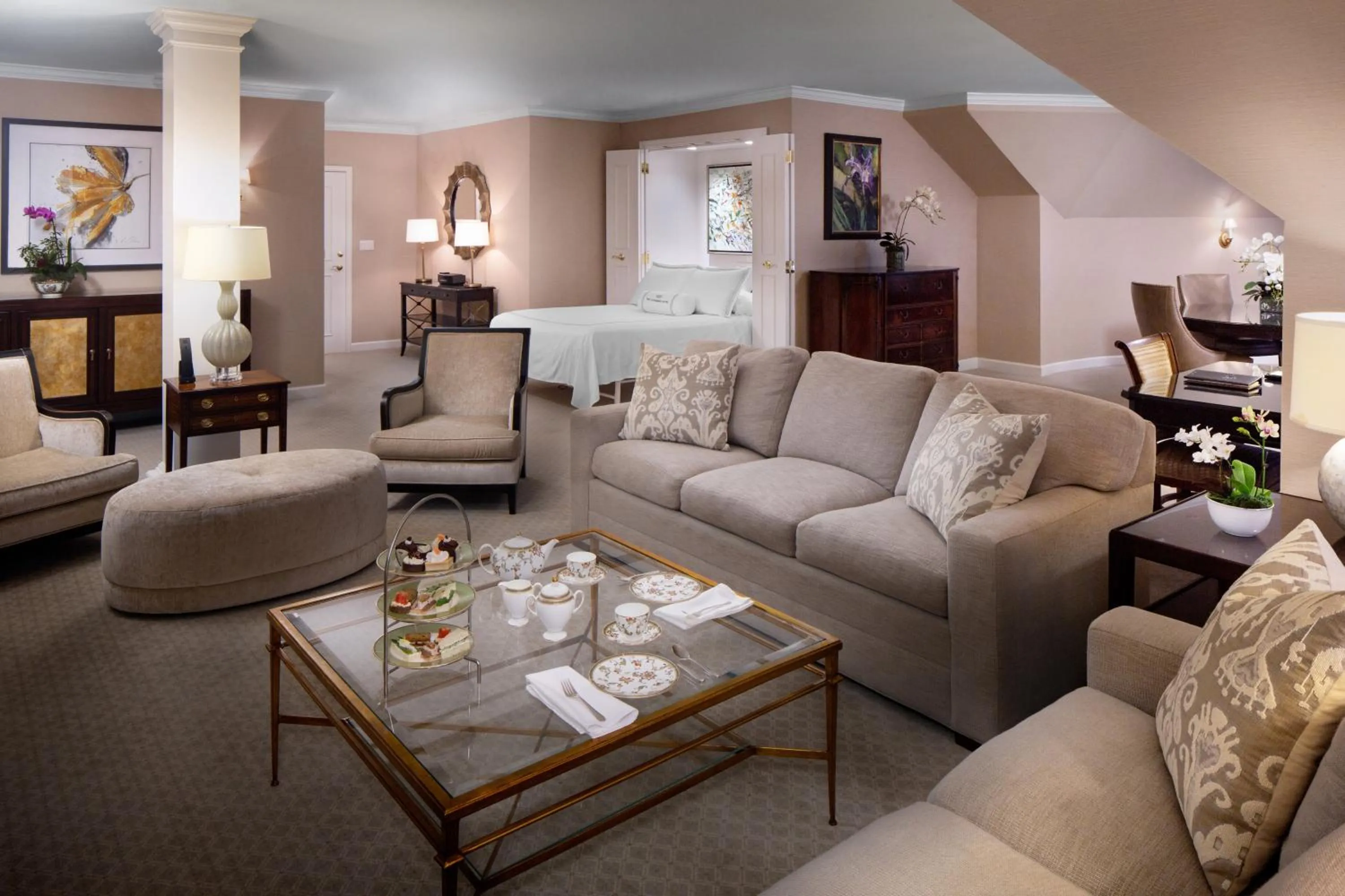 Living room in Belad Bont Resort