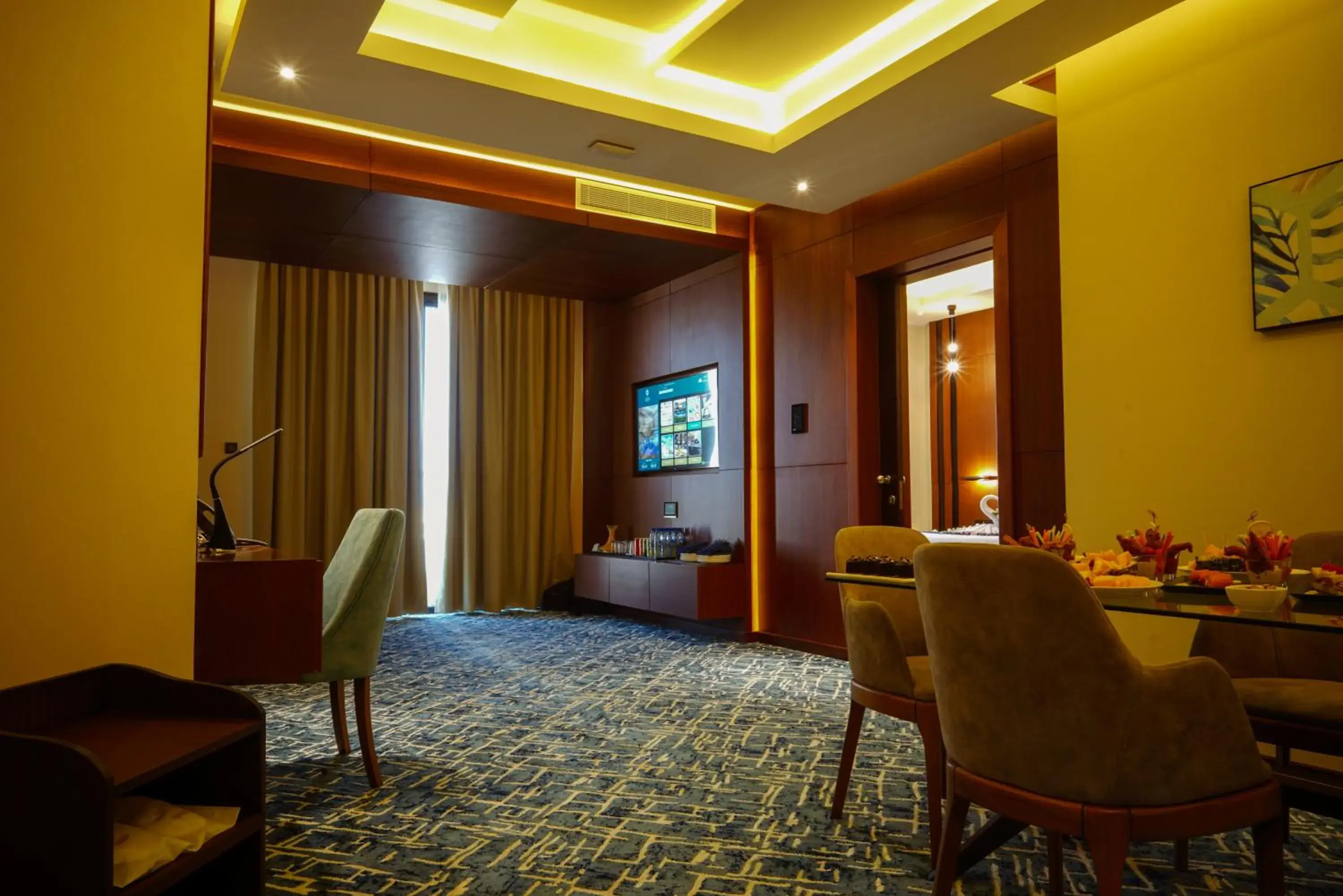 Living room in Belad Bont Resort Living room in Belad Bont Resort