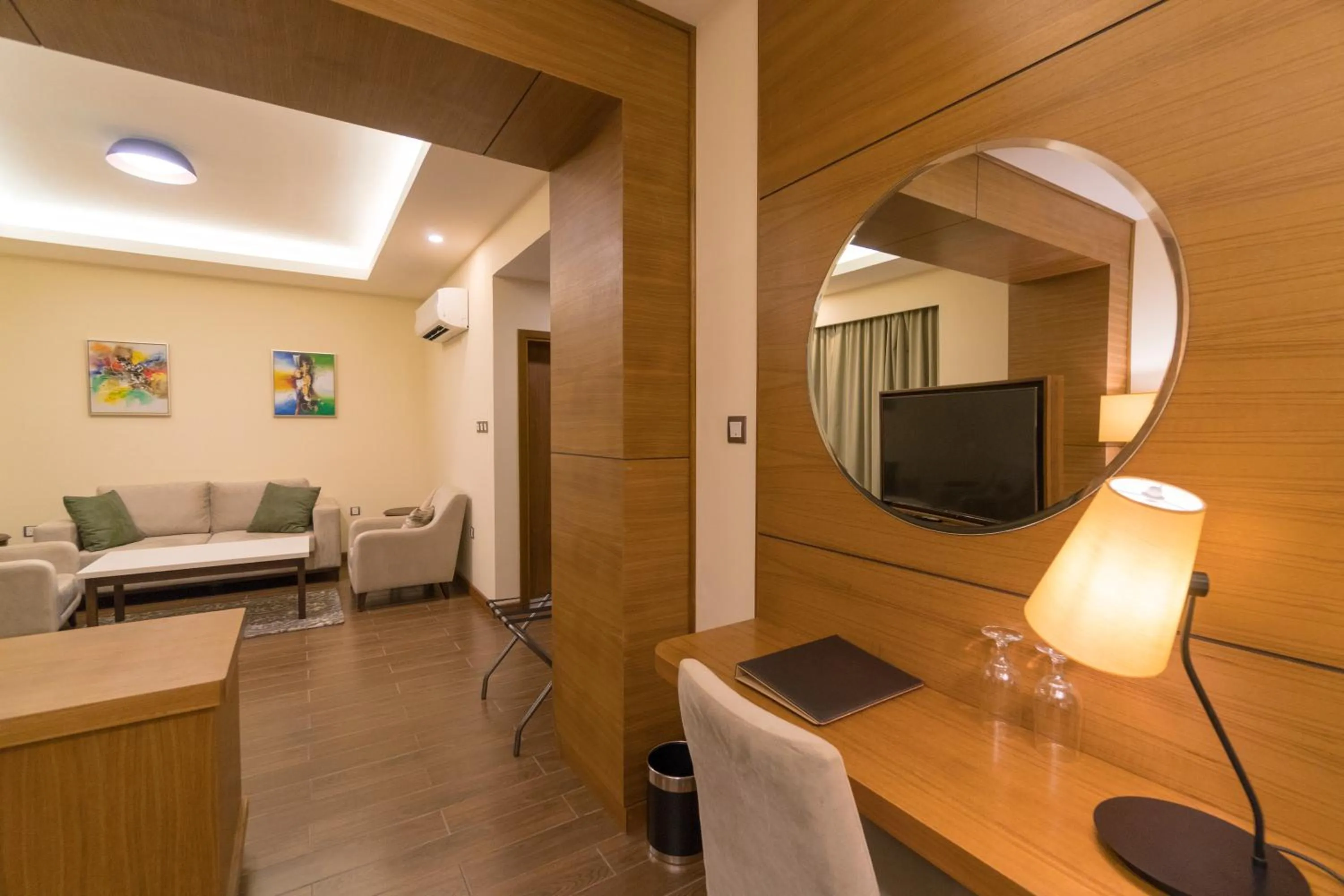 Living room, Bed in Belad Bont Resort