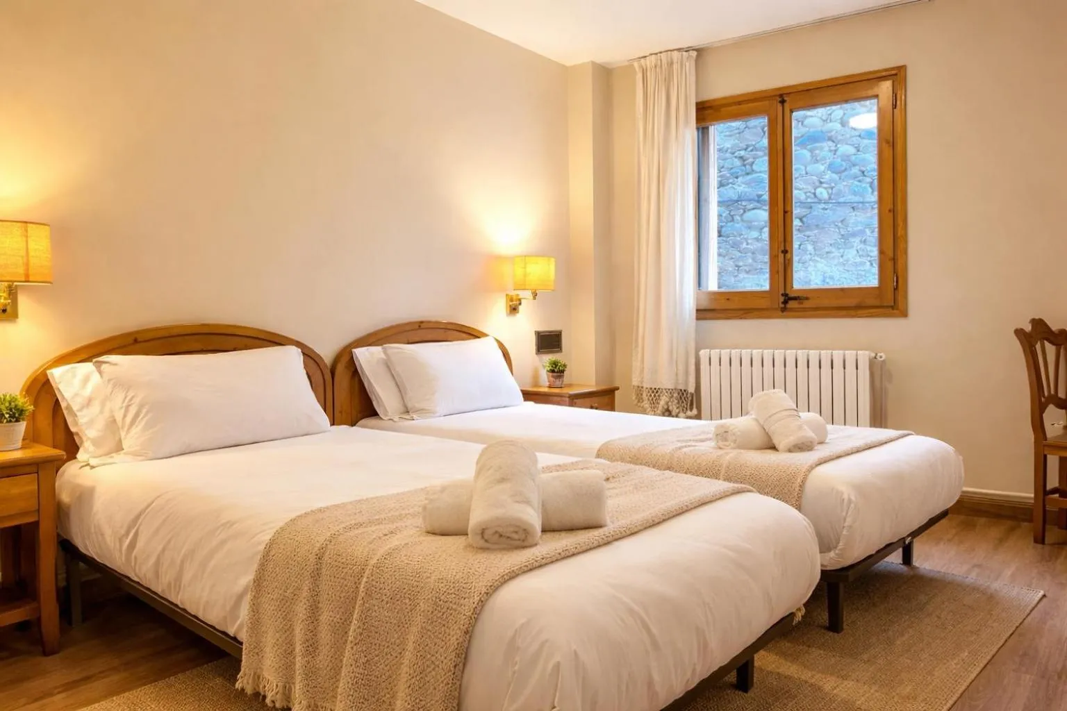 Bedroom, Bed in La Posada d'Àneu by RdA Hotels