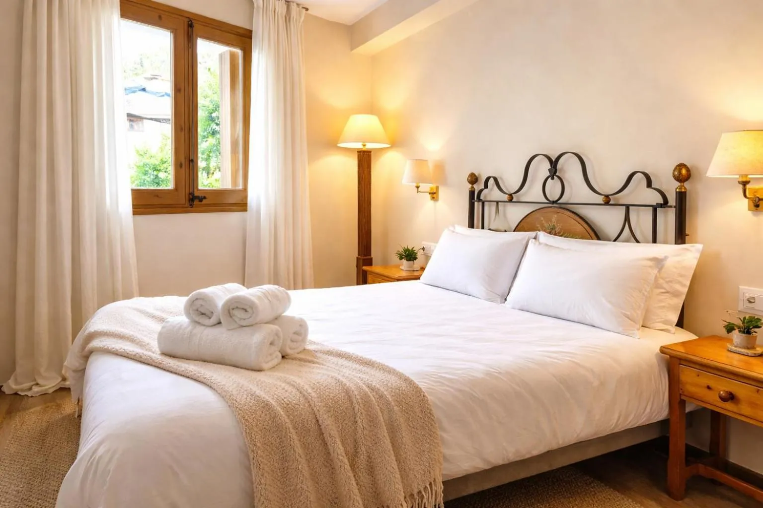 Bedroom, Bed in La Posada d'Àneu by RdA Hotels