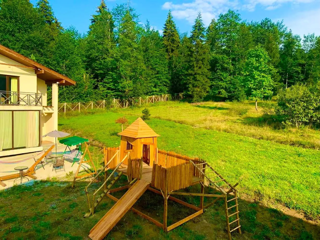 Children play ground in Villa by Sunexpress Bakuriani