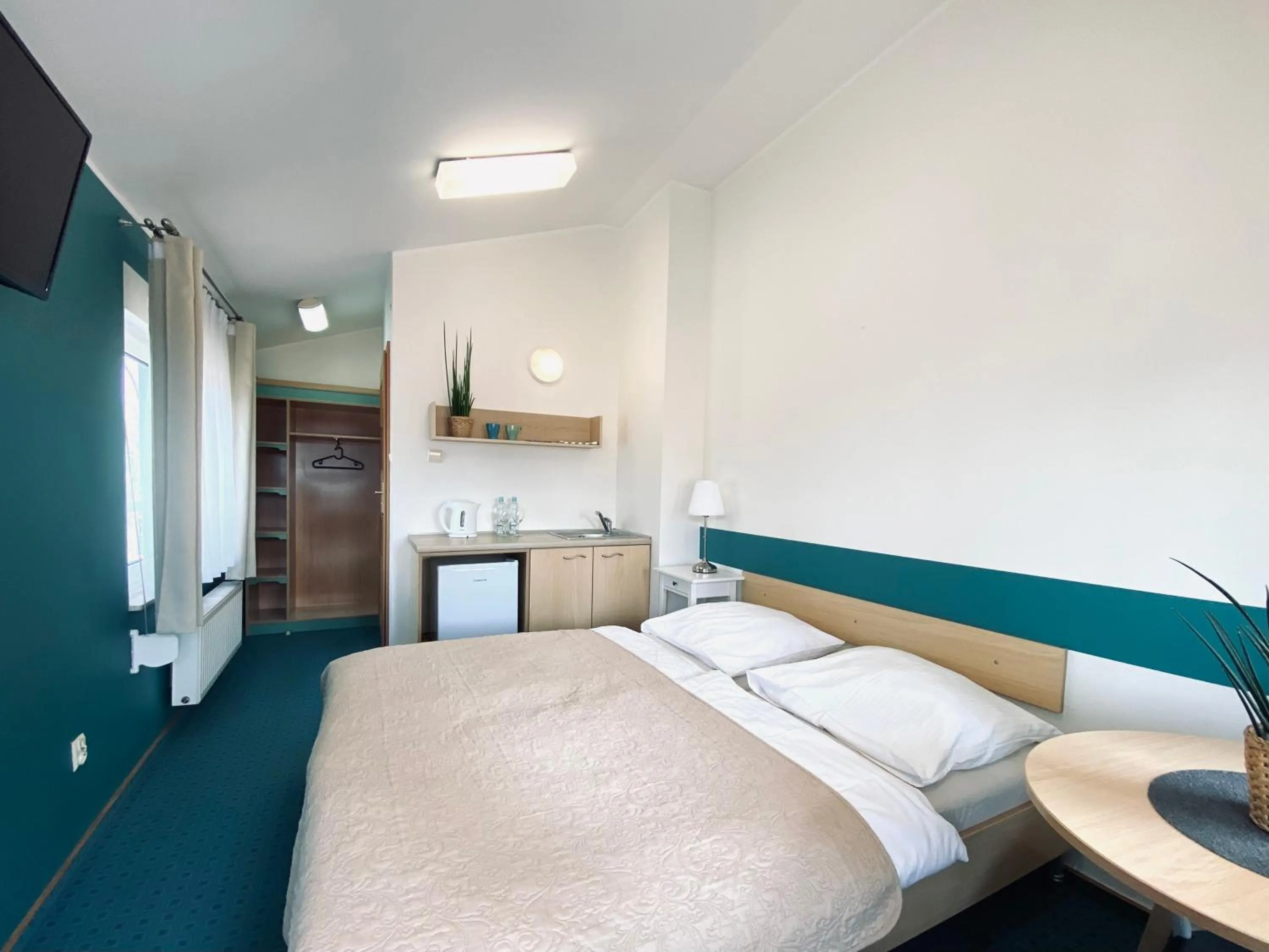 Bed in Yacht Club Residence Sopot