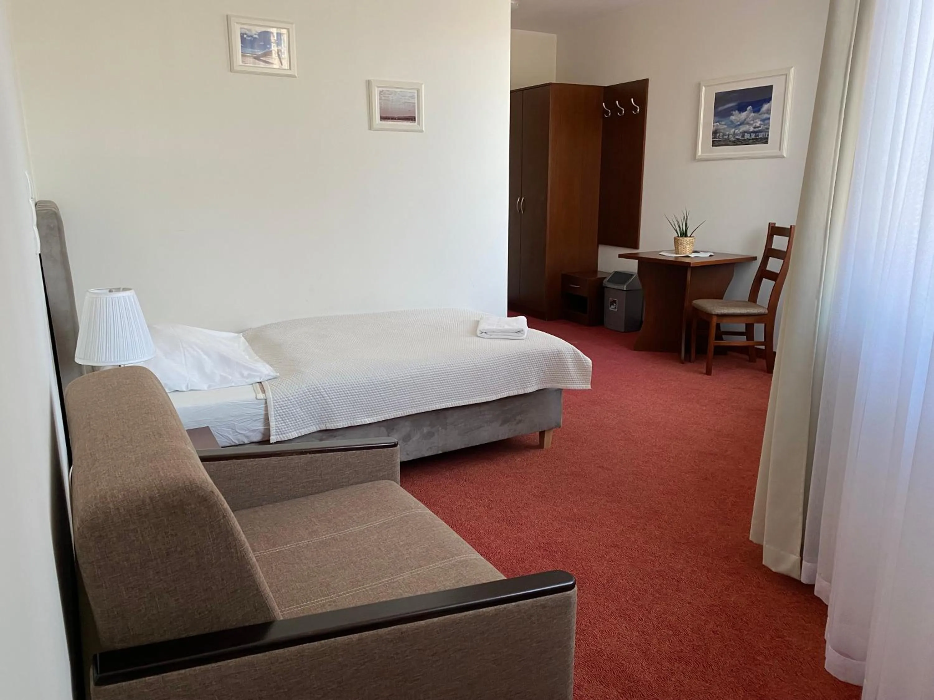 Bed in Yacht Club Residence Sopot