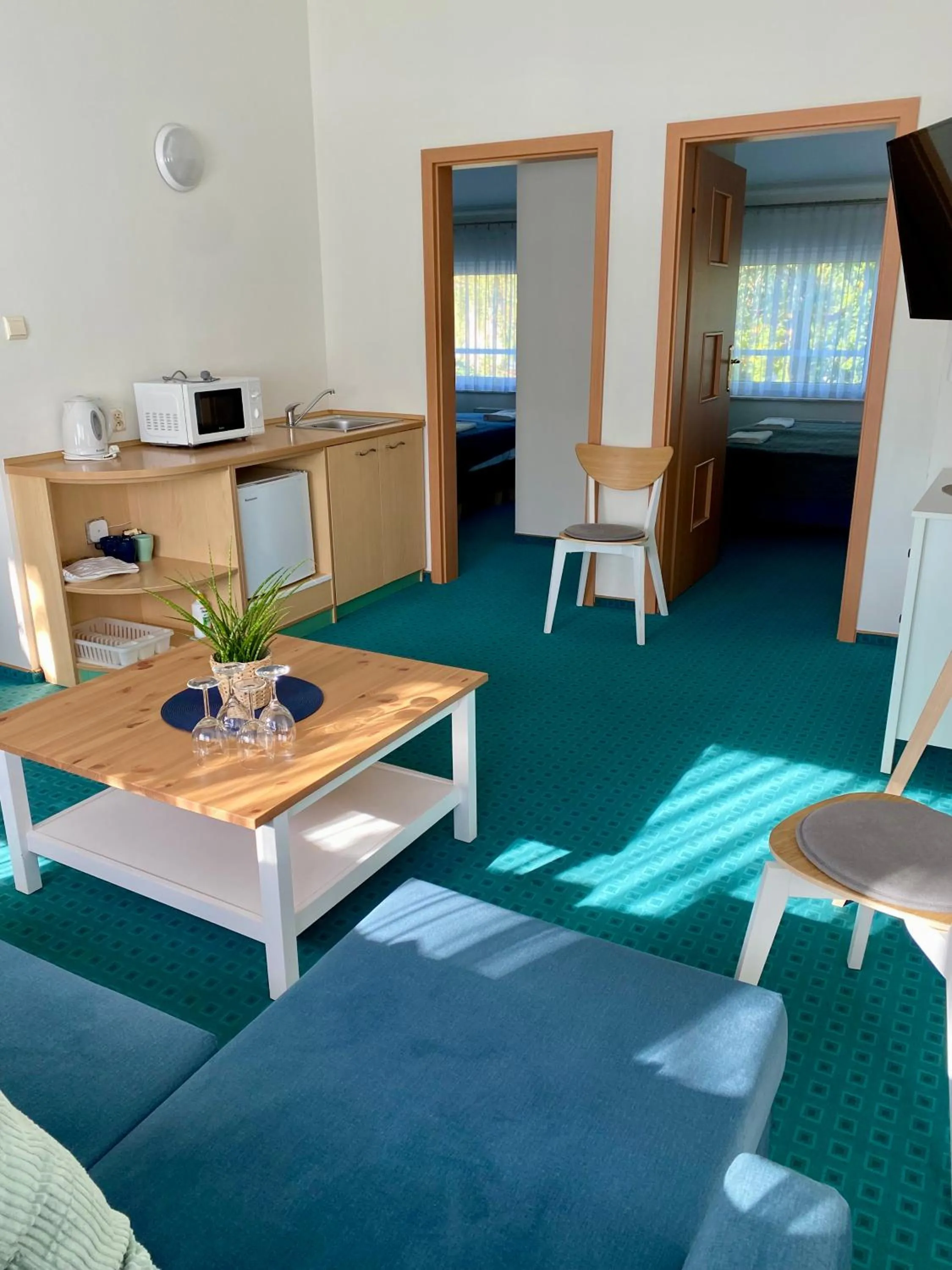 Kitchen or kitchenette in Yacht Club Residence Sopot