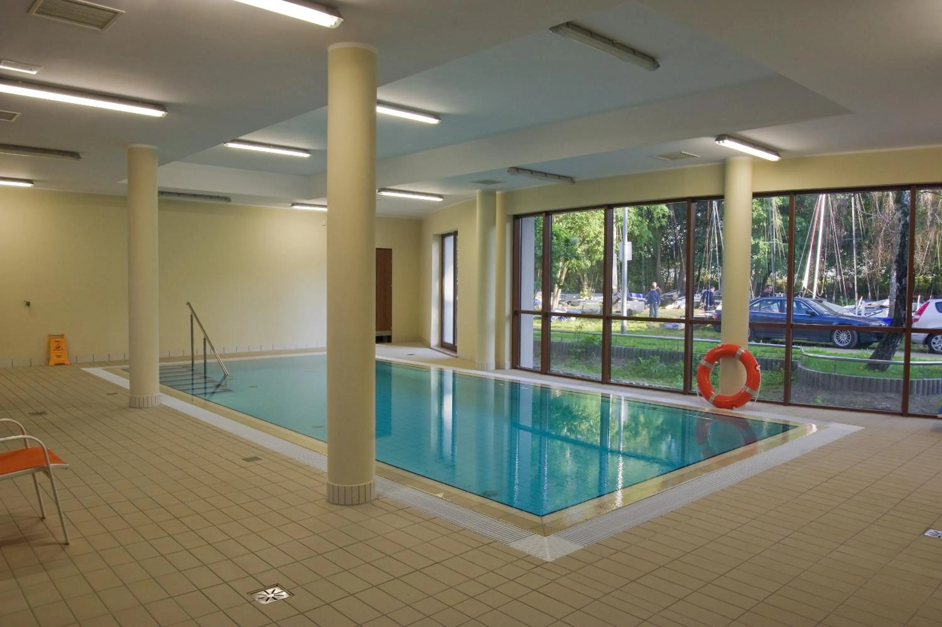 Swimming pool in Yacht Club Residence Sopot
