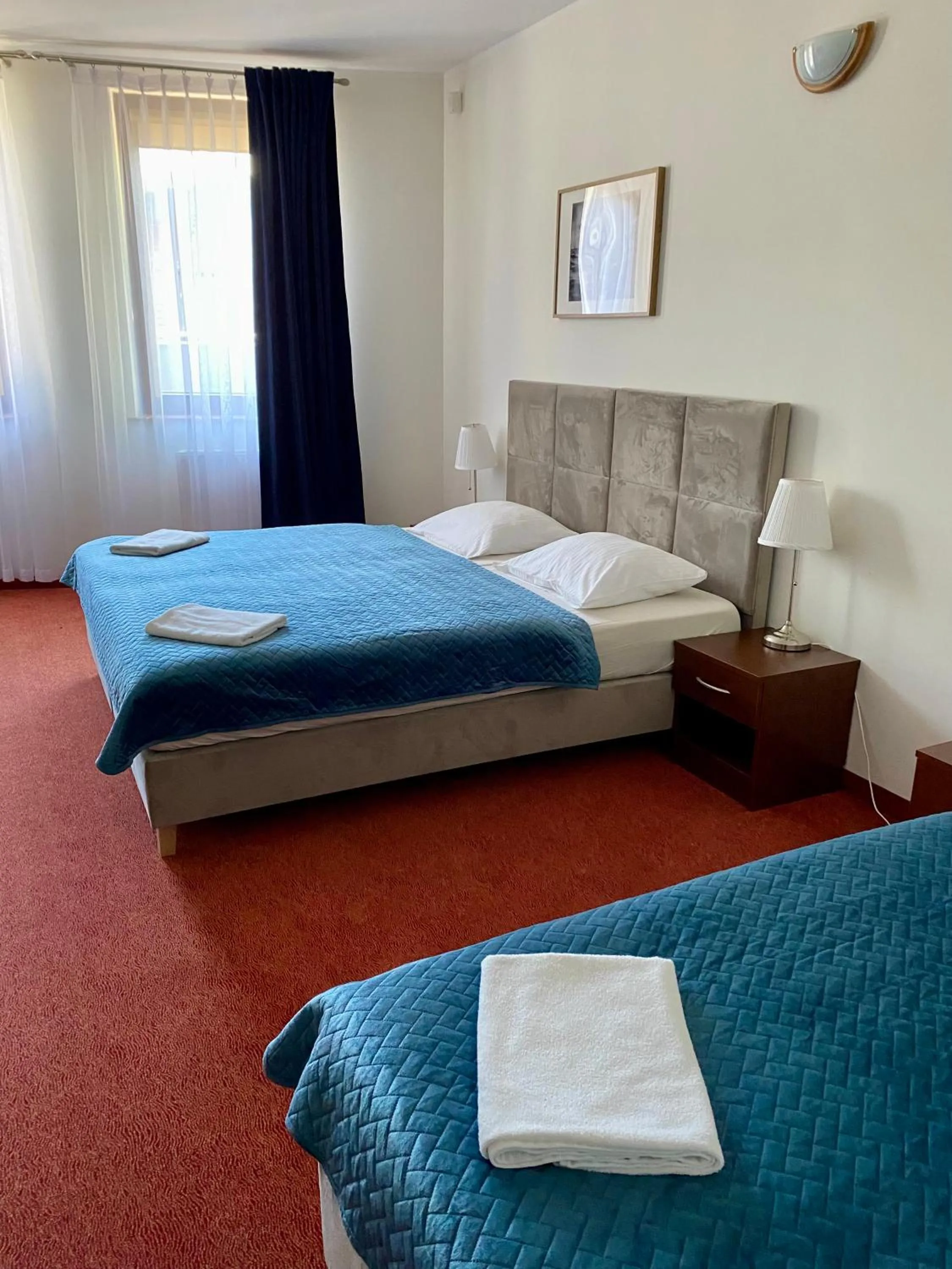 Bed in Yacht Club Residence Sopot