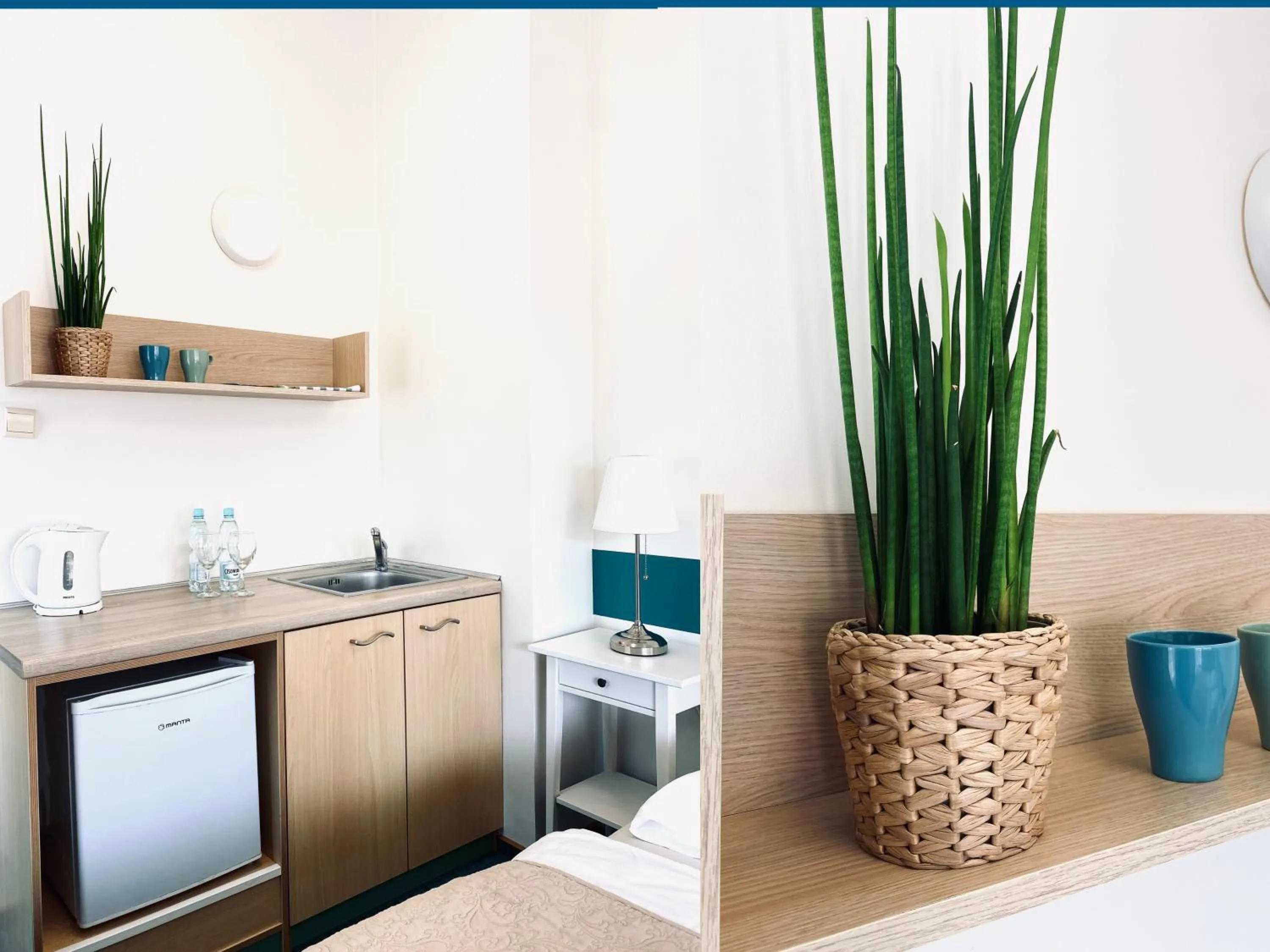 Kitchen or kitchenette in Yacht Club Residence Sopot