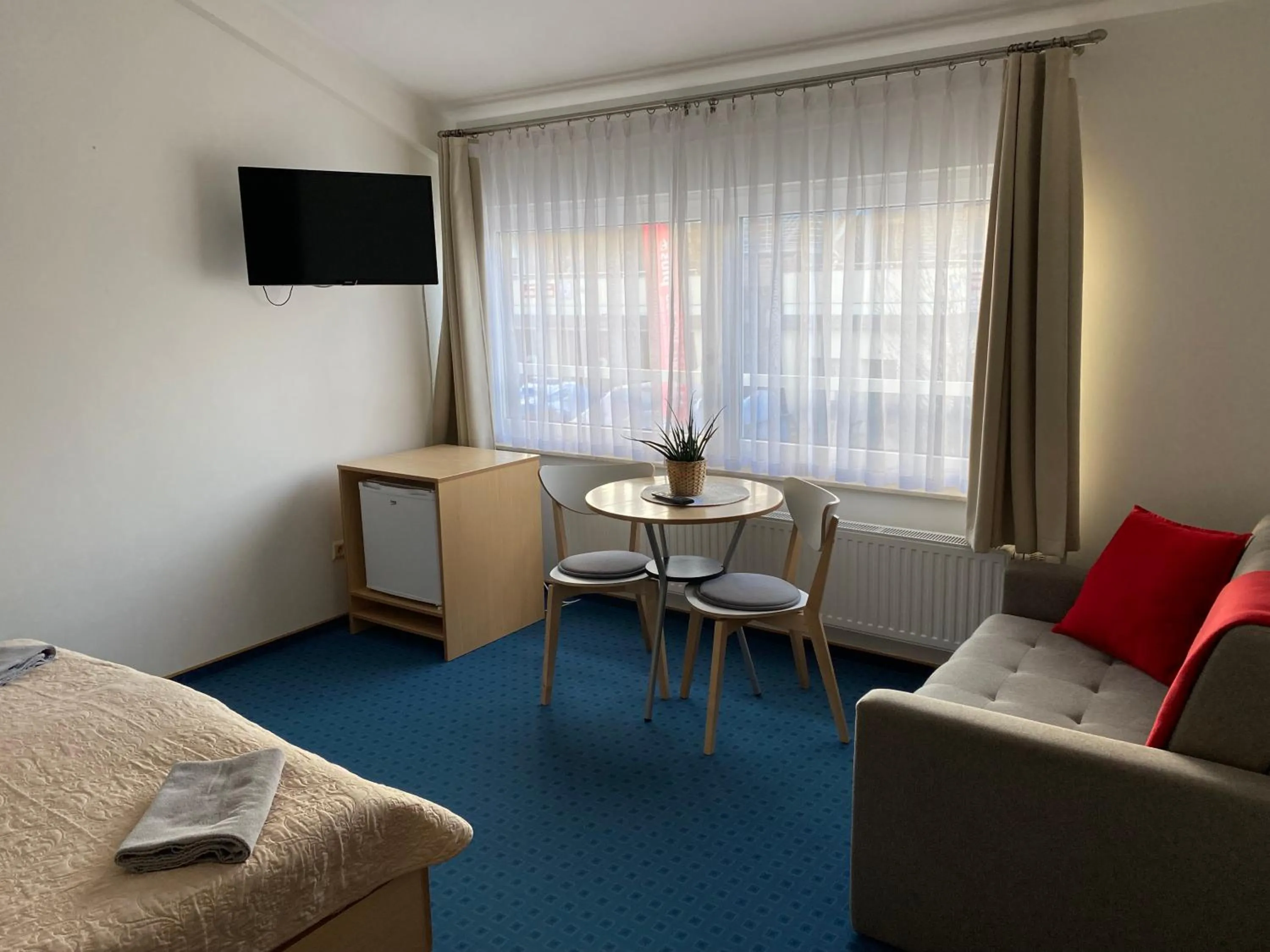 Bed in Yacht Club Residence Sopot