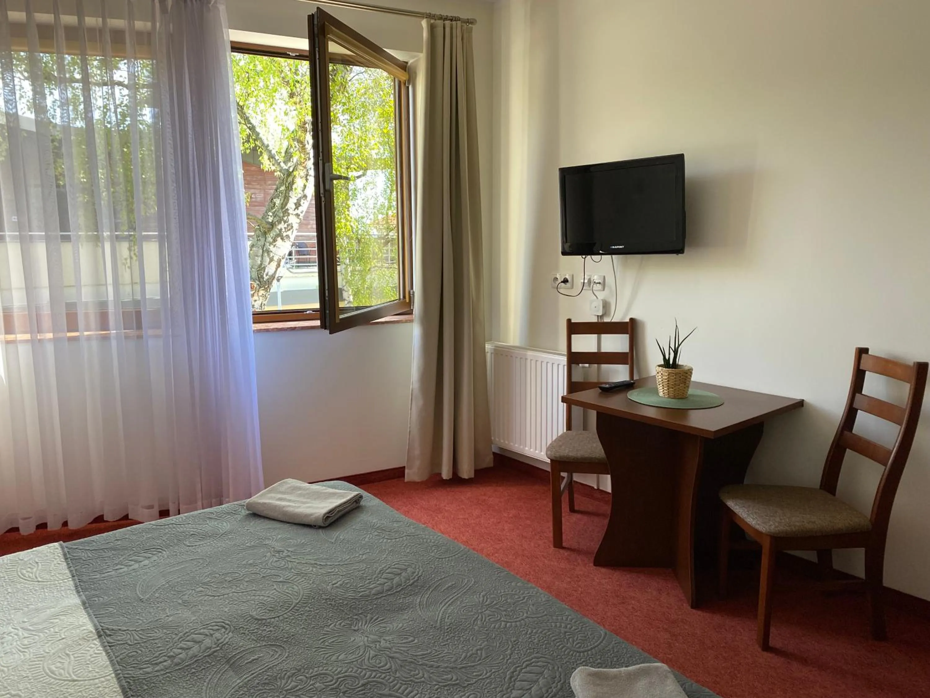 Bed in Yacht Club Residence Sopot