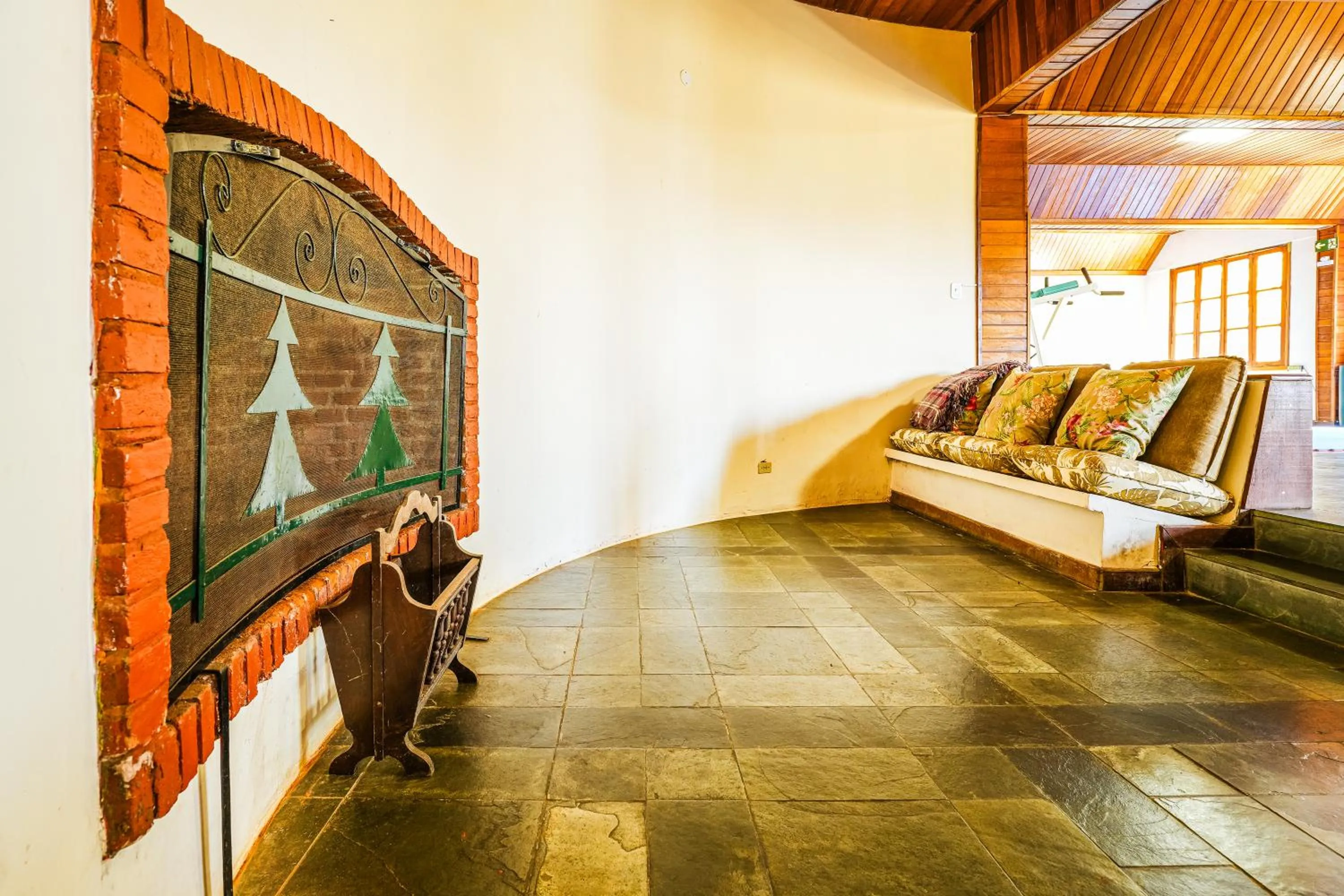 Seating area, Bed in VELINN Recanto das Hortencias Hotel