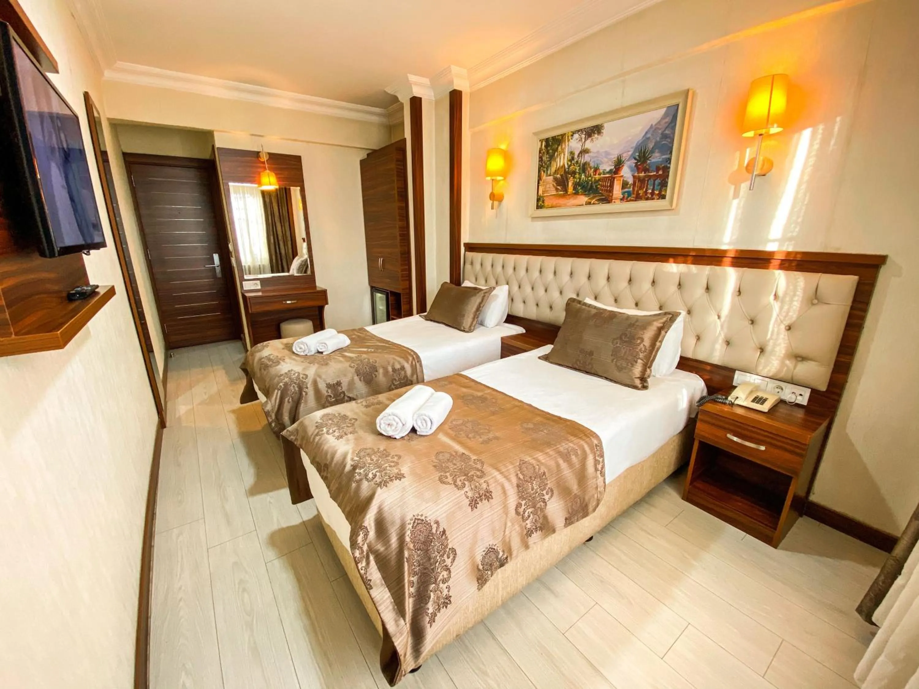 Bed in Mekke Hotel Istanbul
