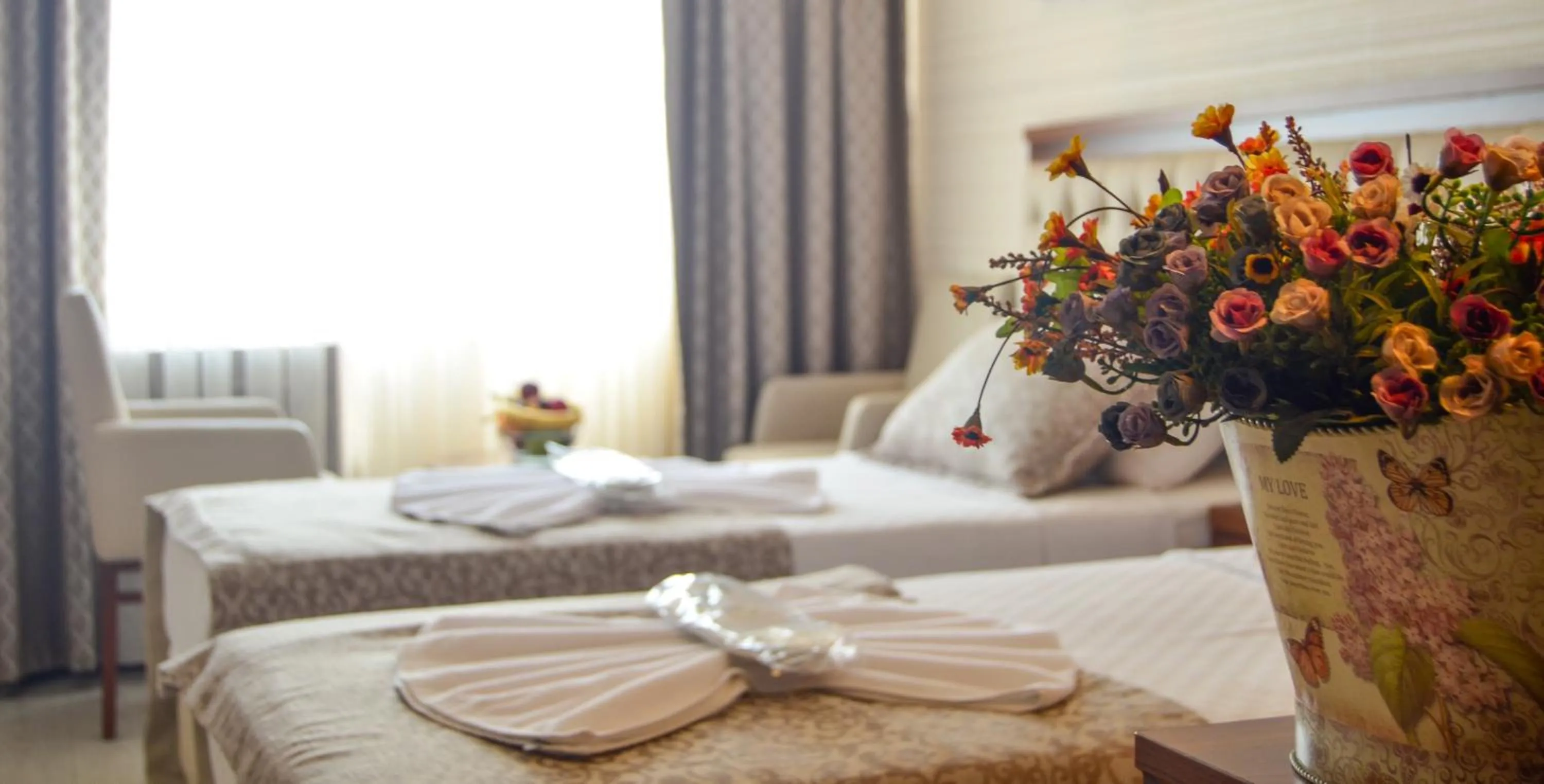 Bed in Mekke Hotel Istanbul