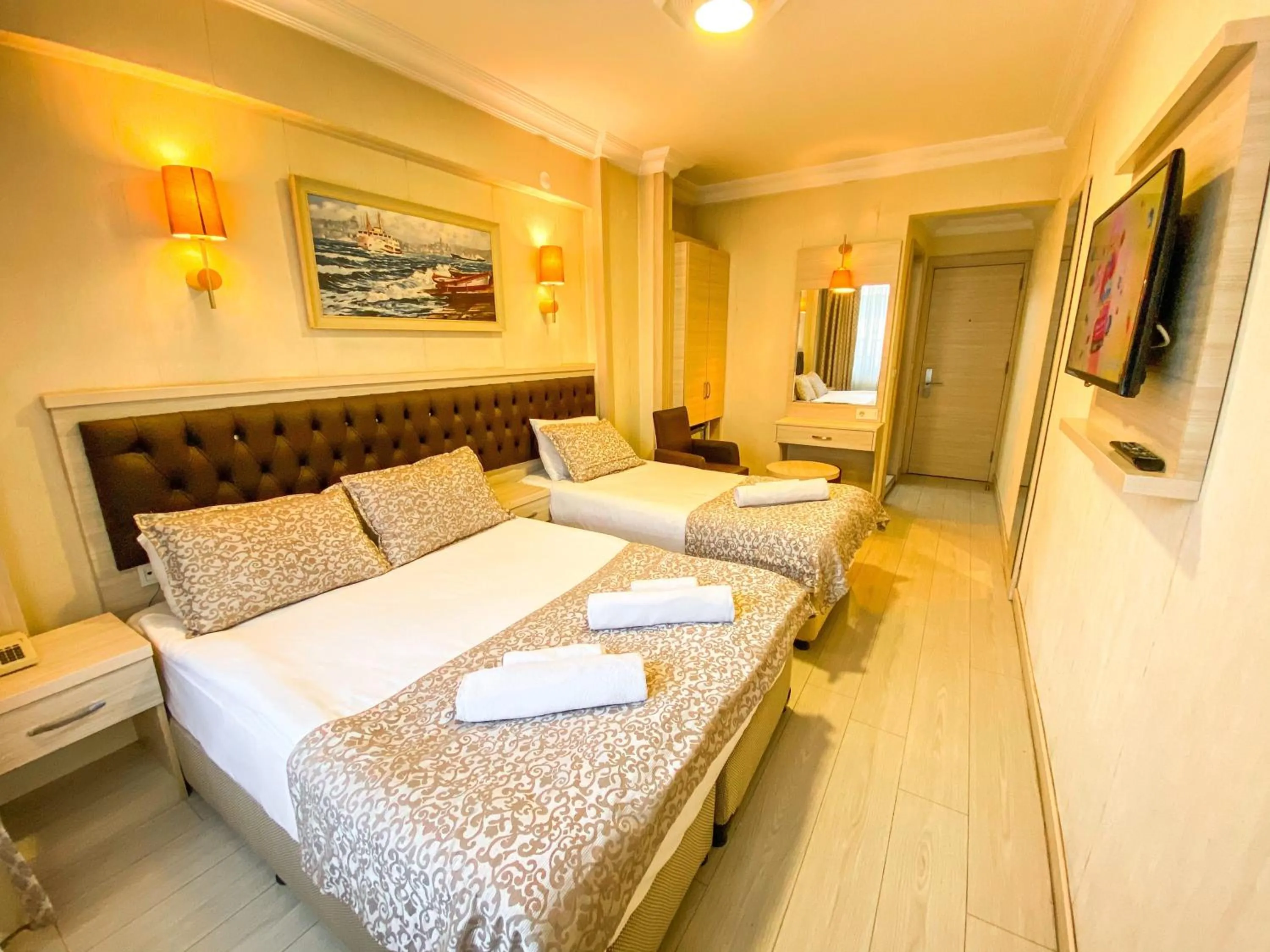 Bed in Mekke Hotel Istanbul