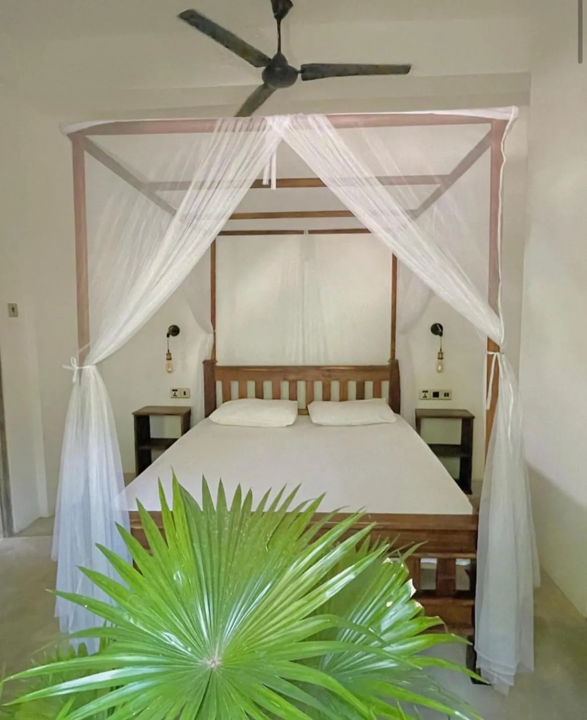 Bed in Waypoint Arugam Bay