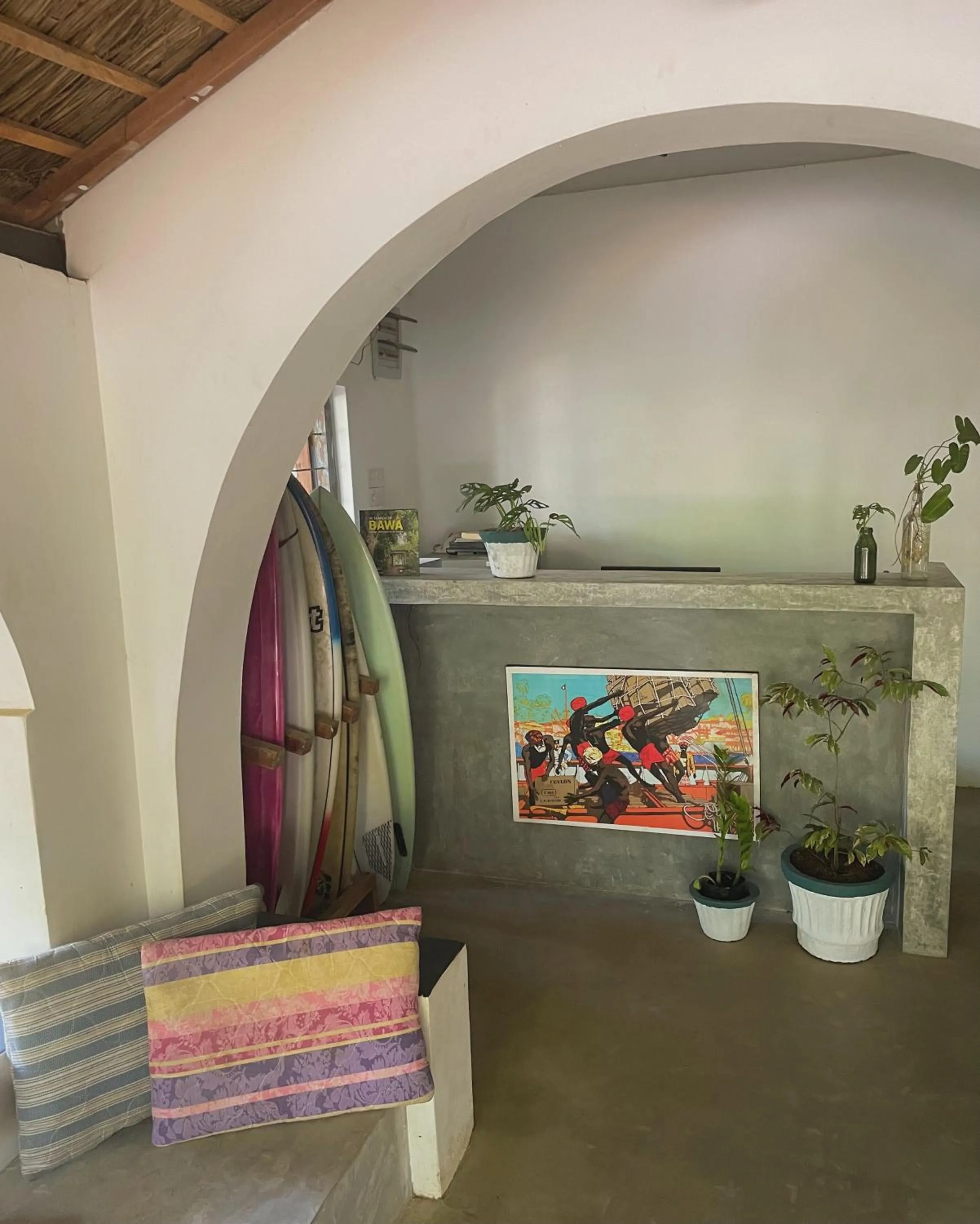 Facade/entrance in Waypoint Arugam Bay