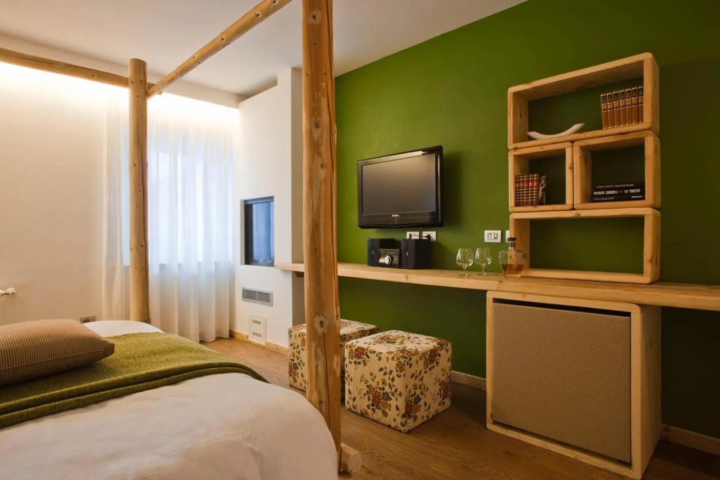 Bed in Villa Kofler Wonderland Resort