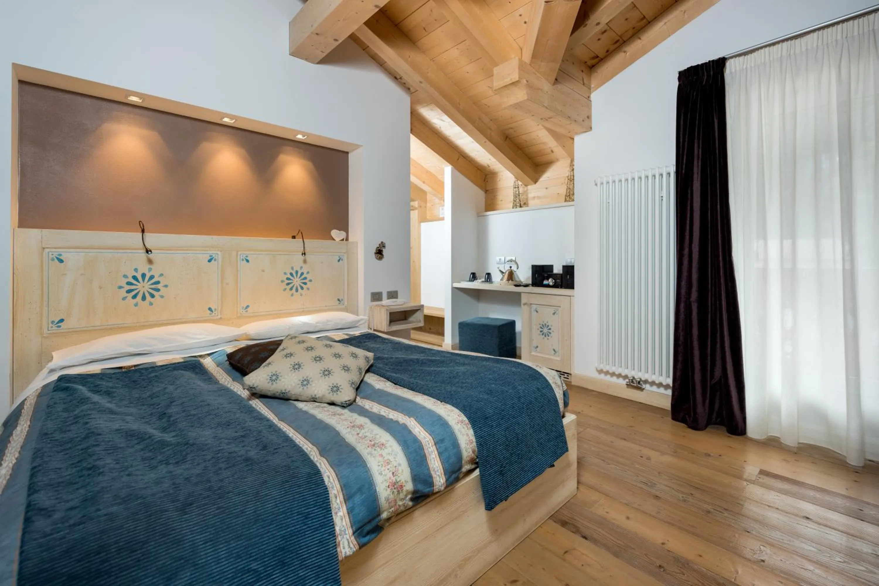 Bed in Villa Kofler Wonderland Resort