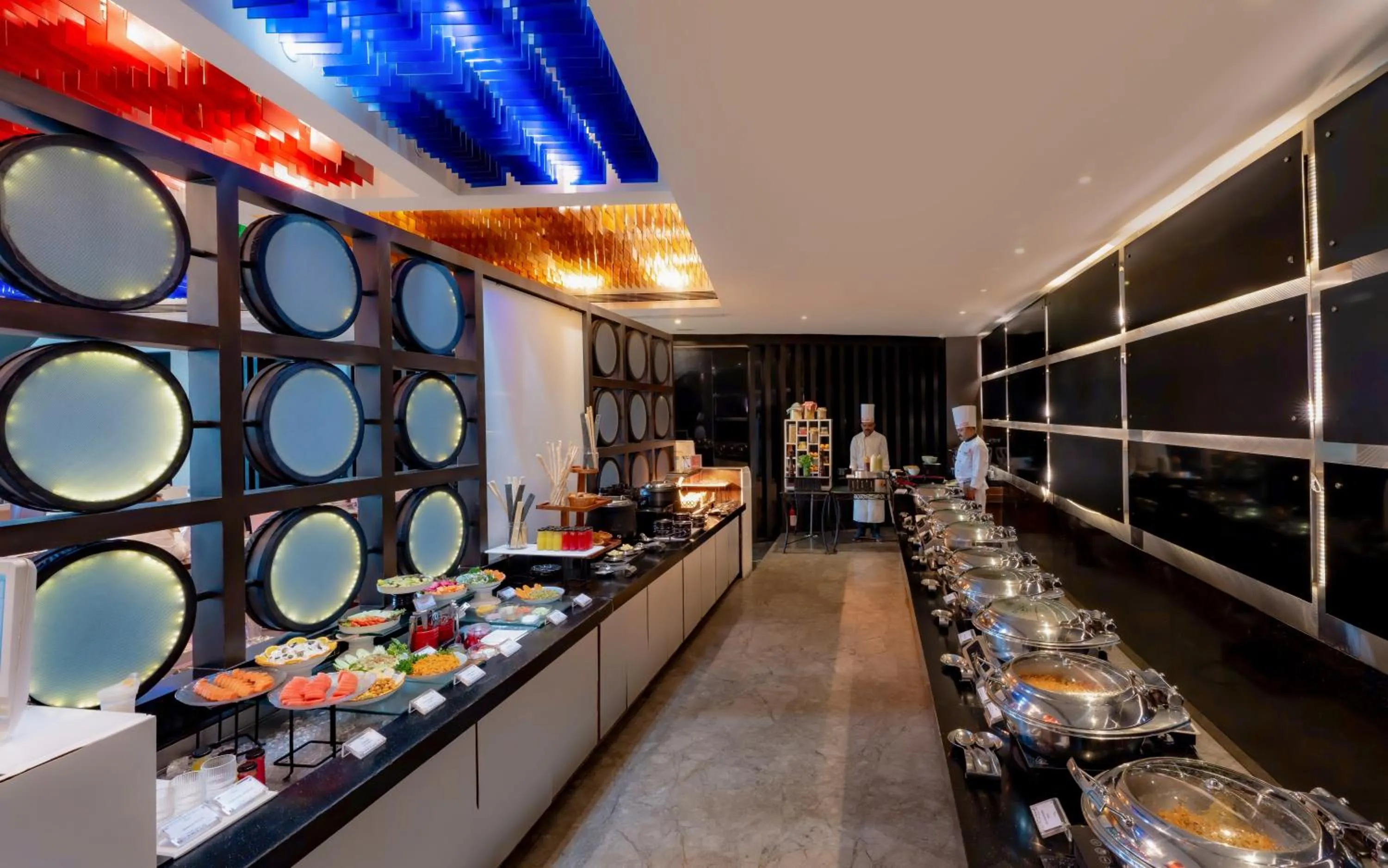 Restaurant/places to eat in The Grand Bhagwati