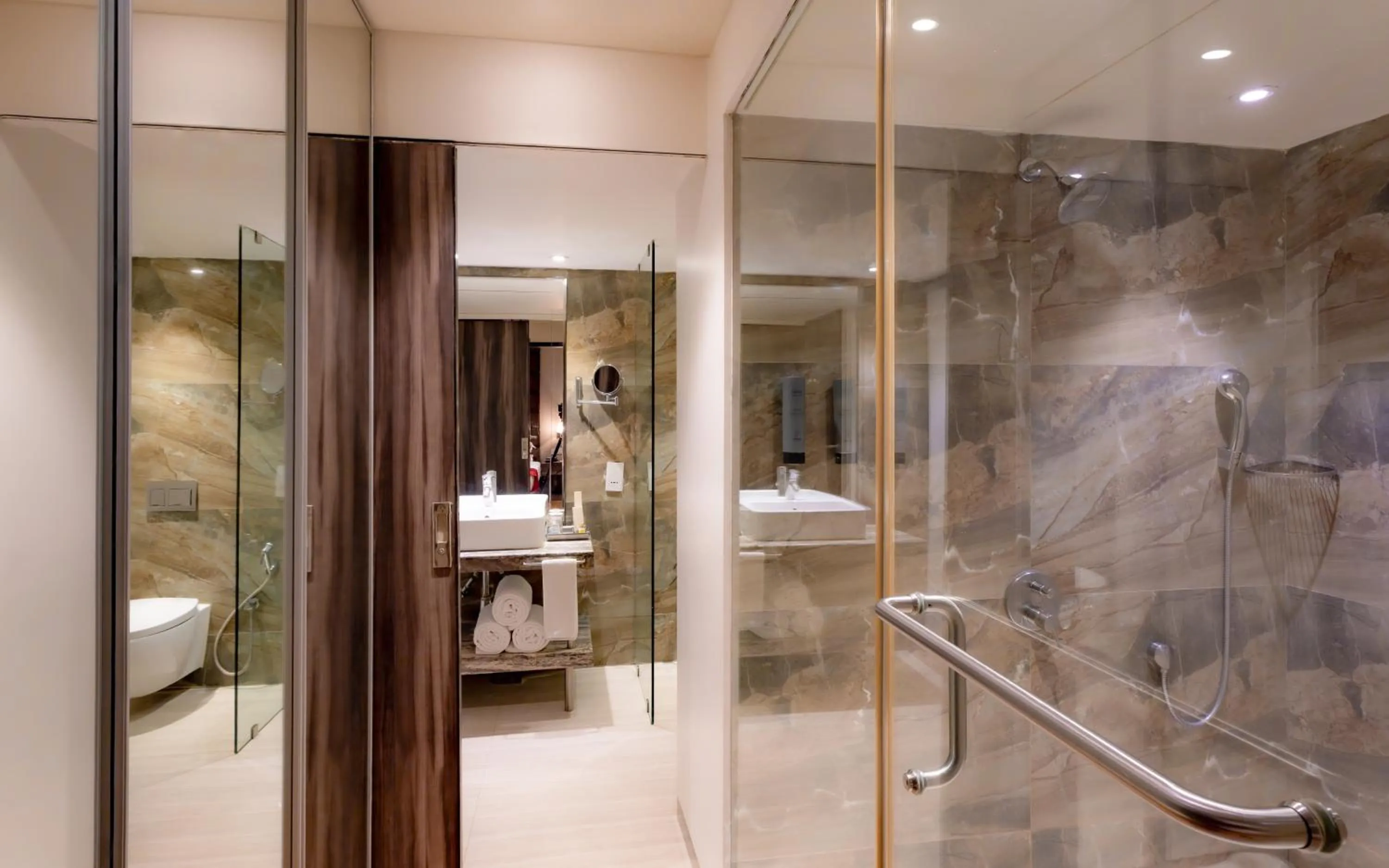 Bathroom in The Grand Bhagwati