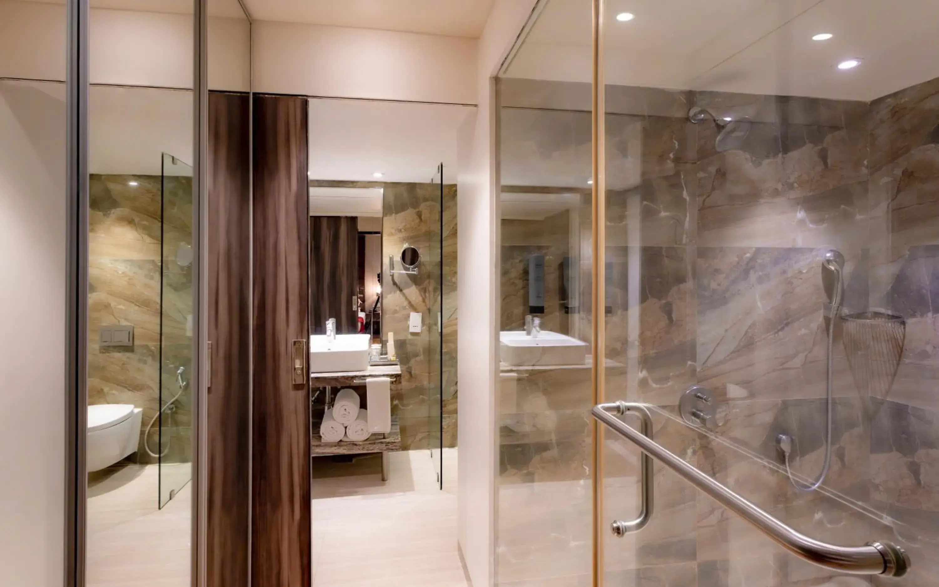 Bathroom in The Grand Bhagwati Bathroom in The Grand Bhagwati