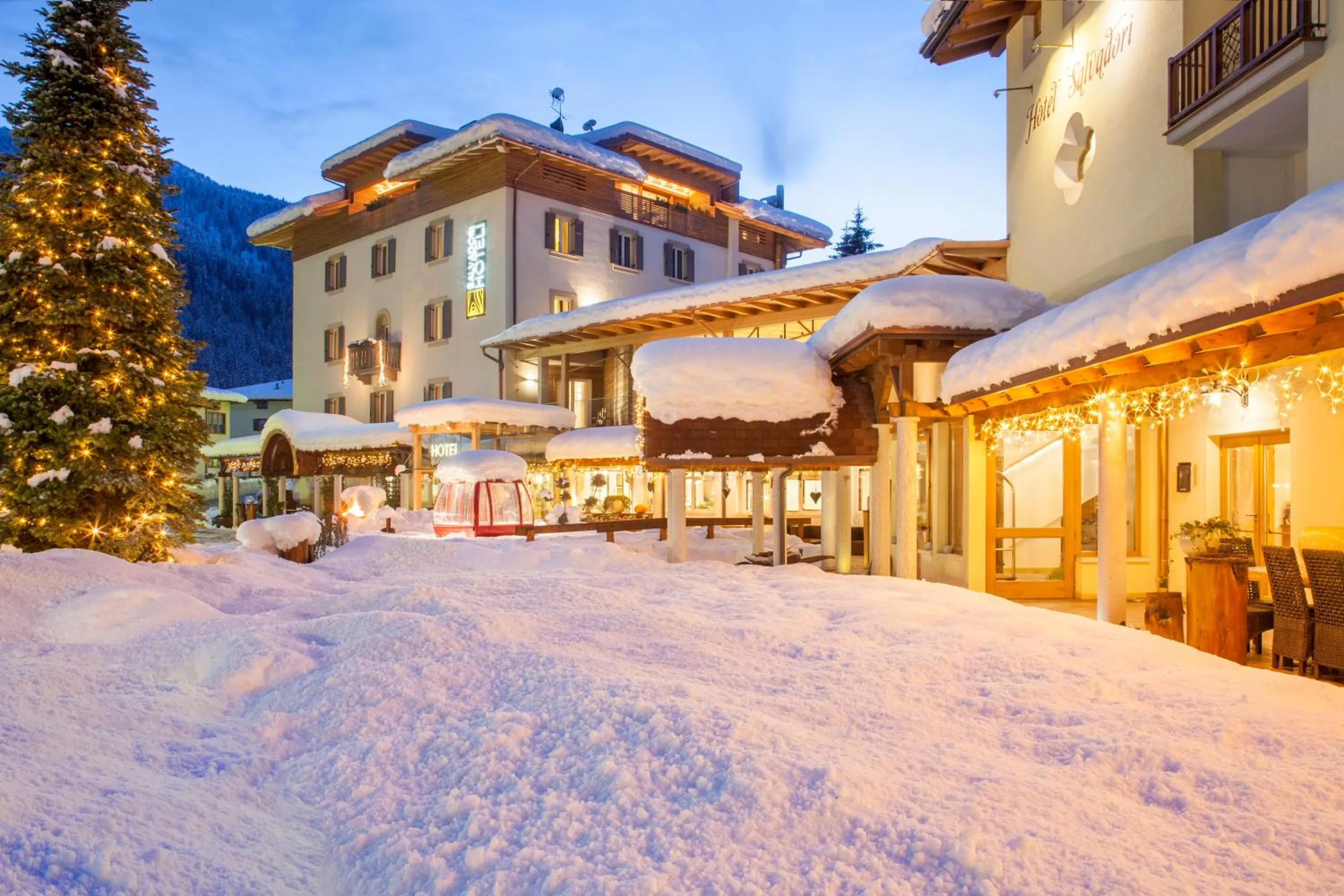 Property building in Boutique Hotel e Chalets Salvadori