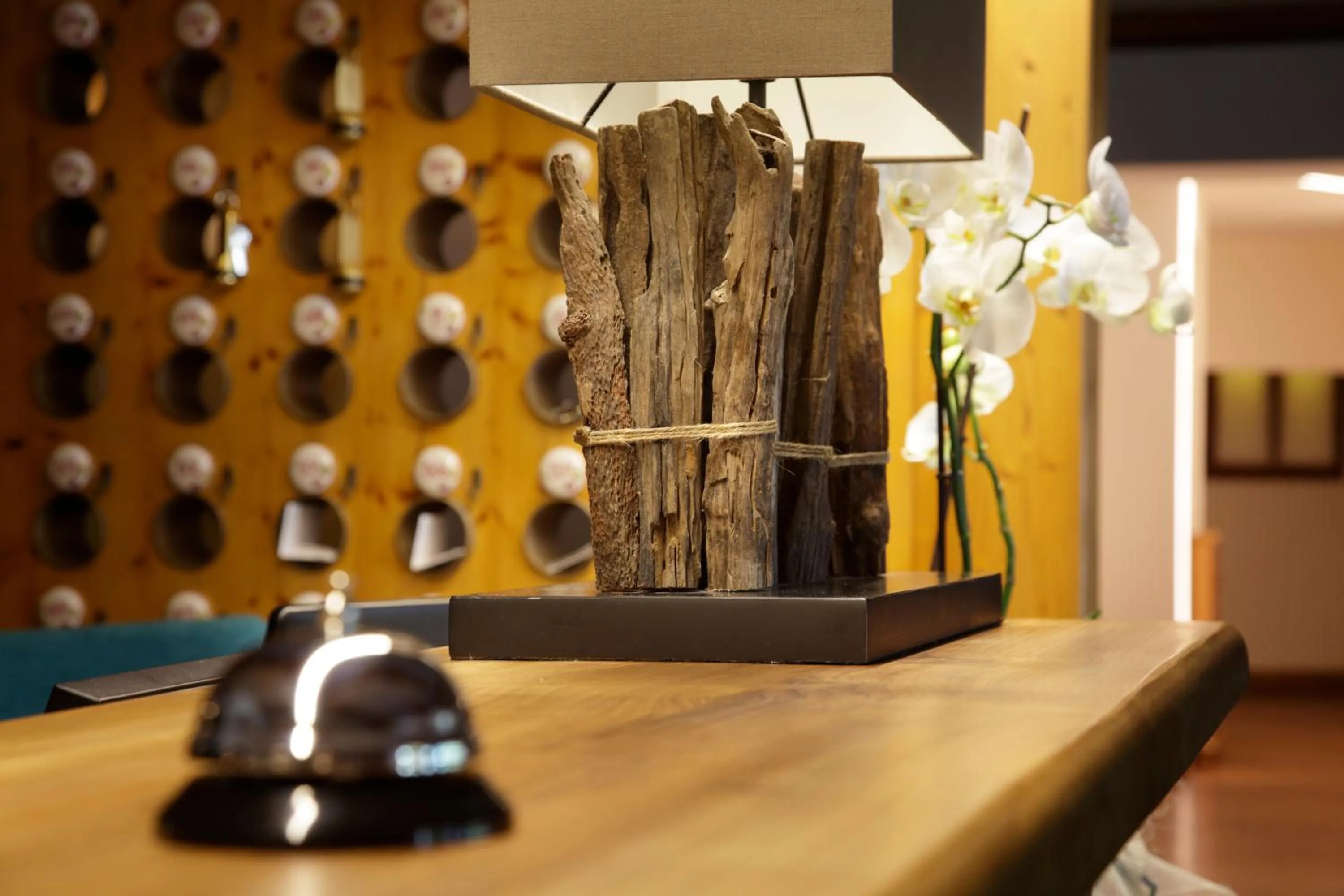 Lobby or reception in Boutique Hotel e Chalets Salvadori