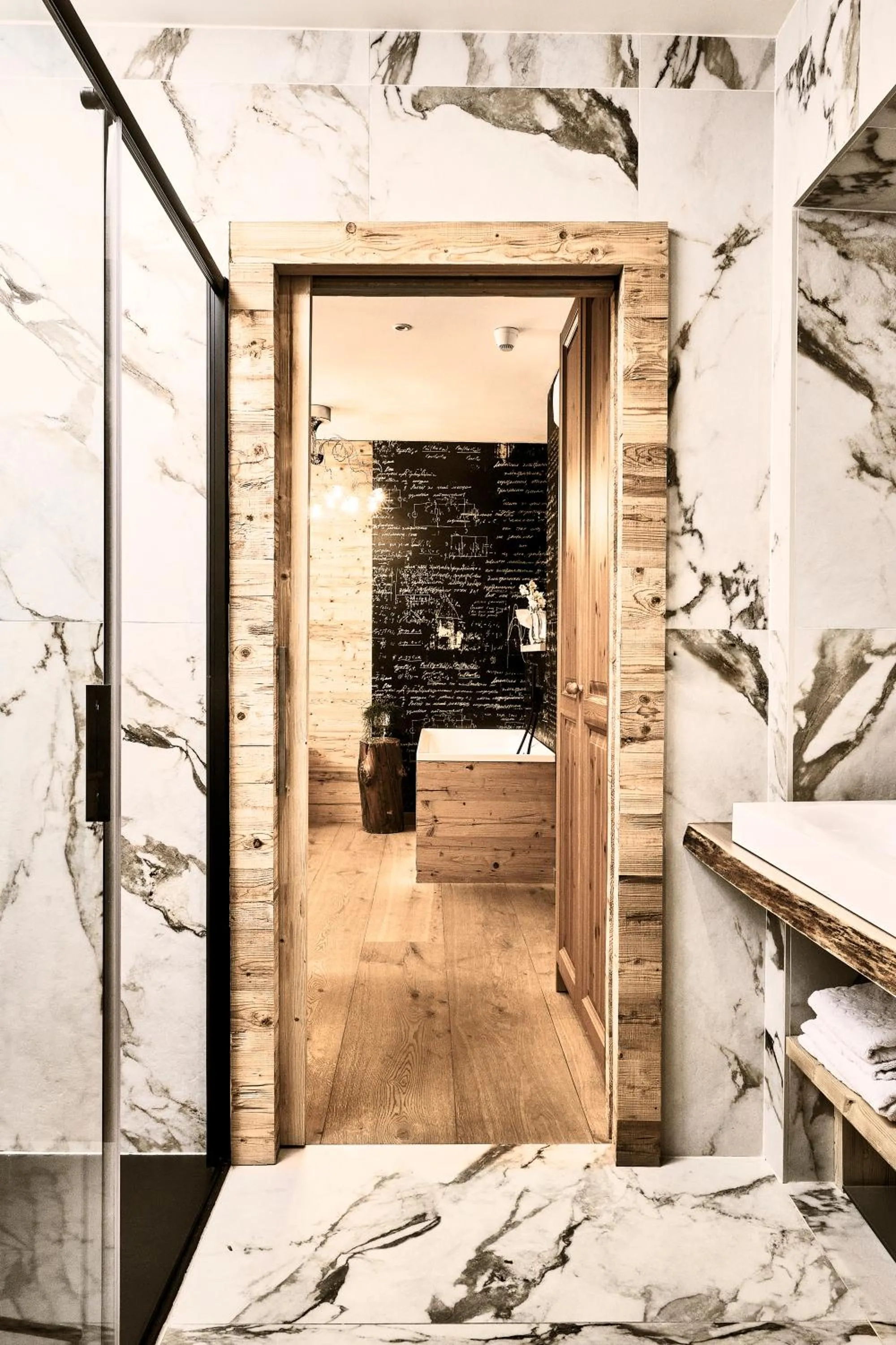 Bedroom in Boutique Hotel e Chalets Salvadori