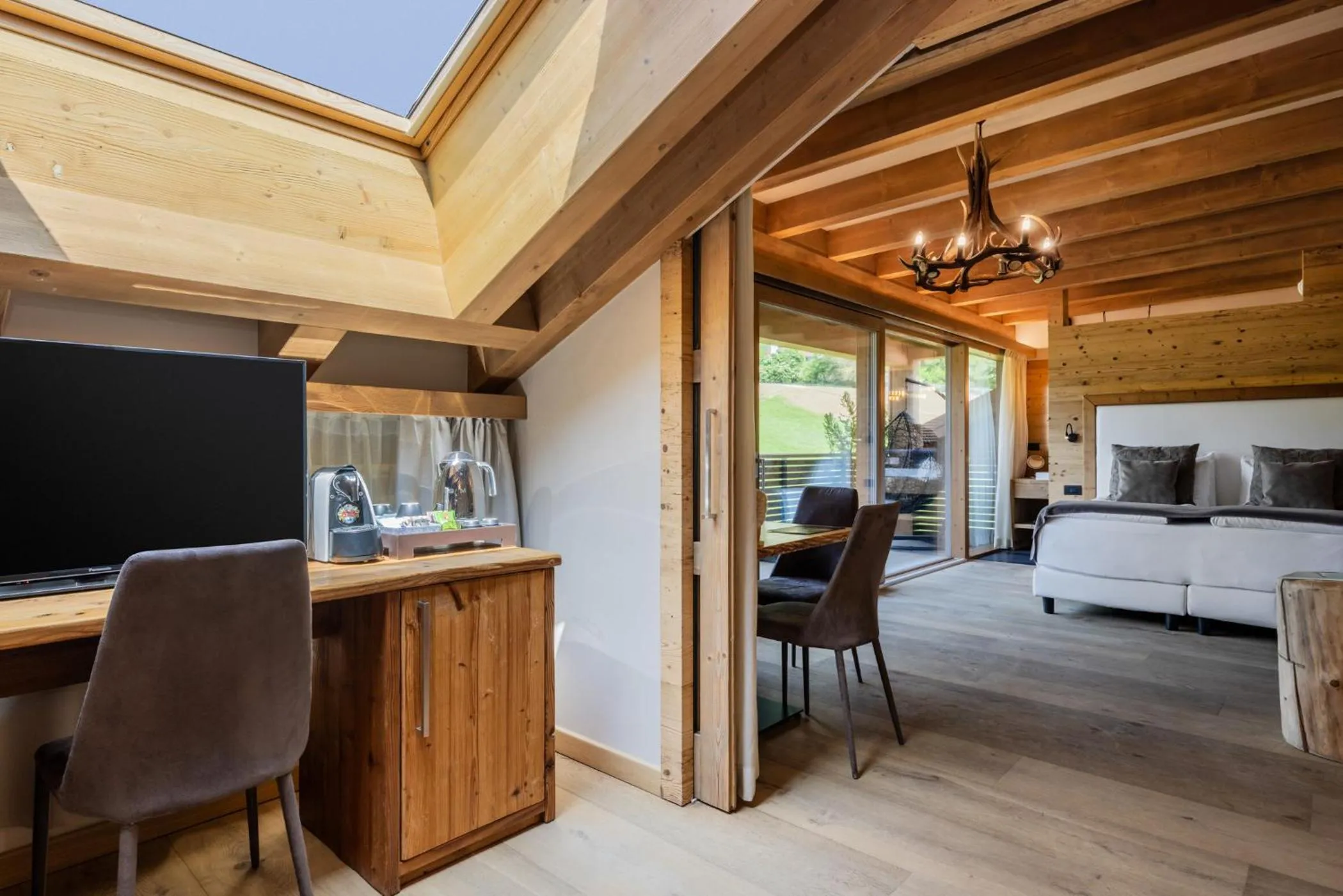 TV and multimedia in Boutique Hotel e Chalets Salvadori