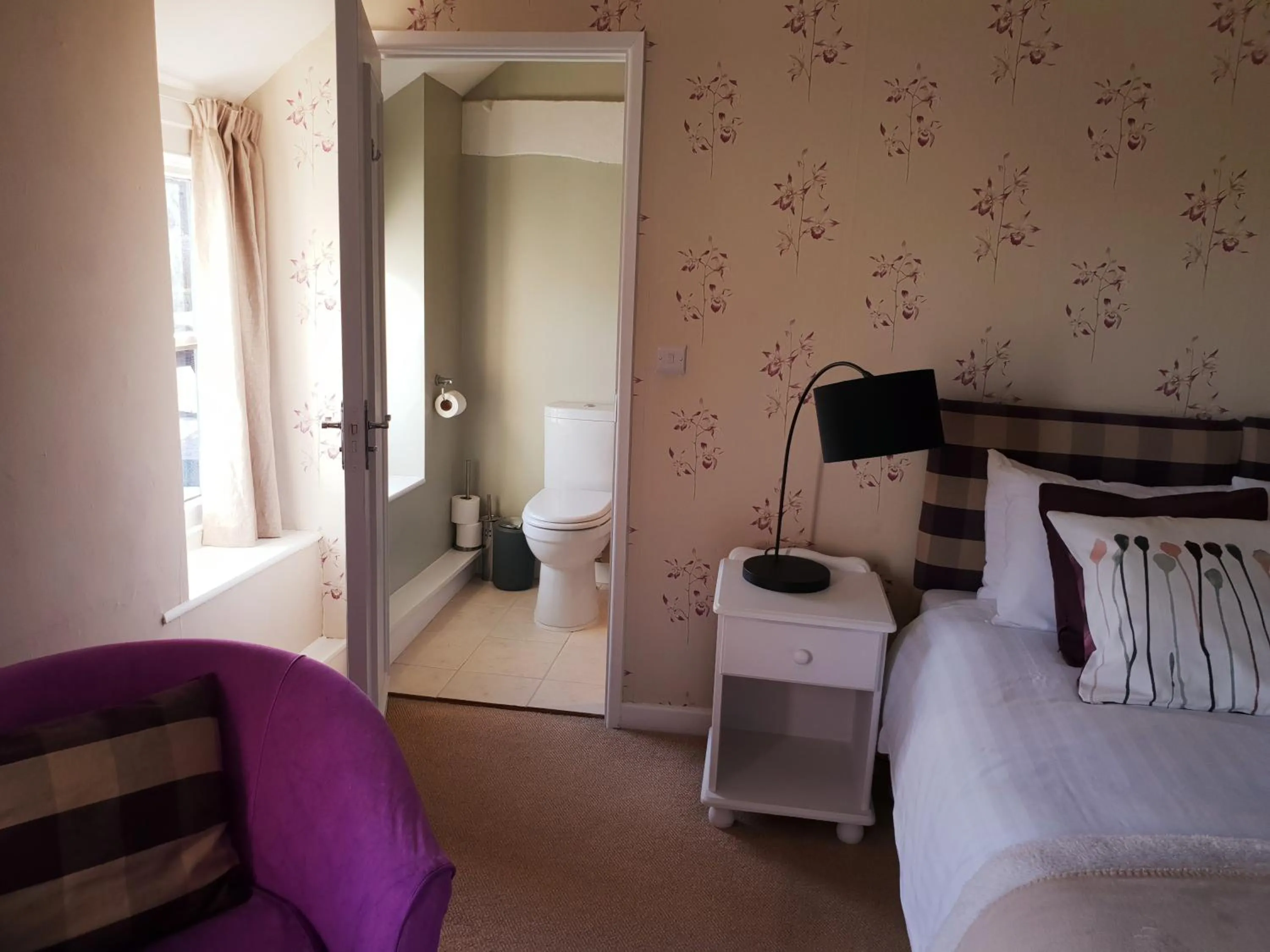 Bed in Orles Barn Guest House