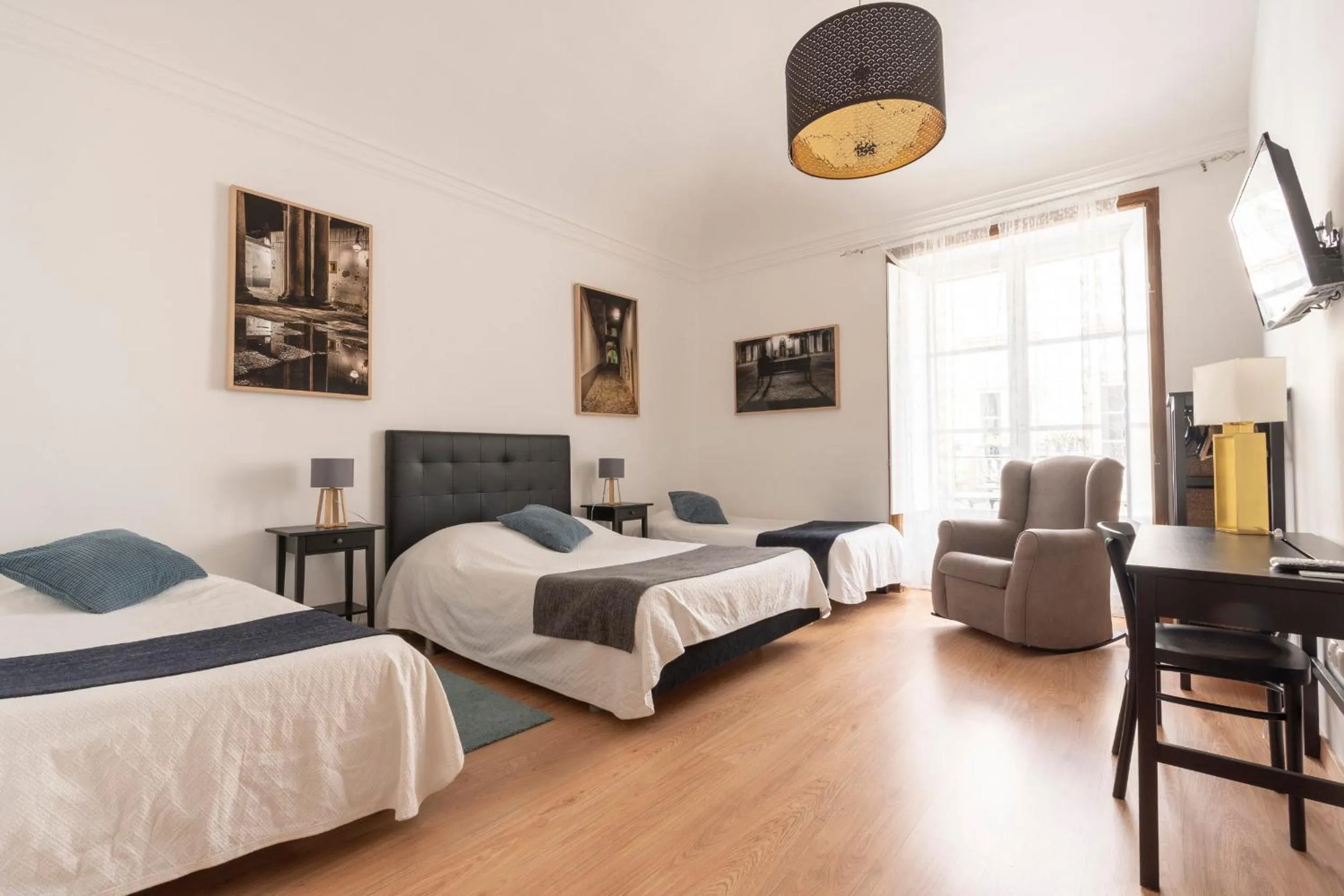 Bed in Burgos Guest House