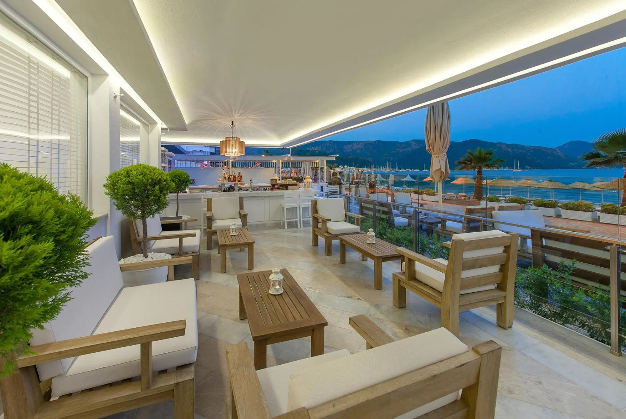 Lounge or bar in The Beachfront Hotel Adult Only 16 Plus