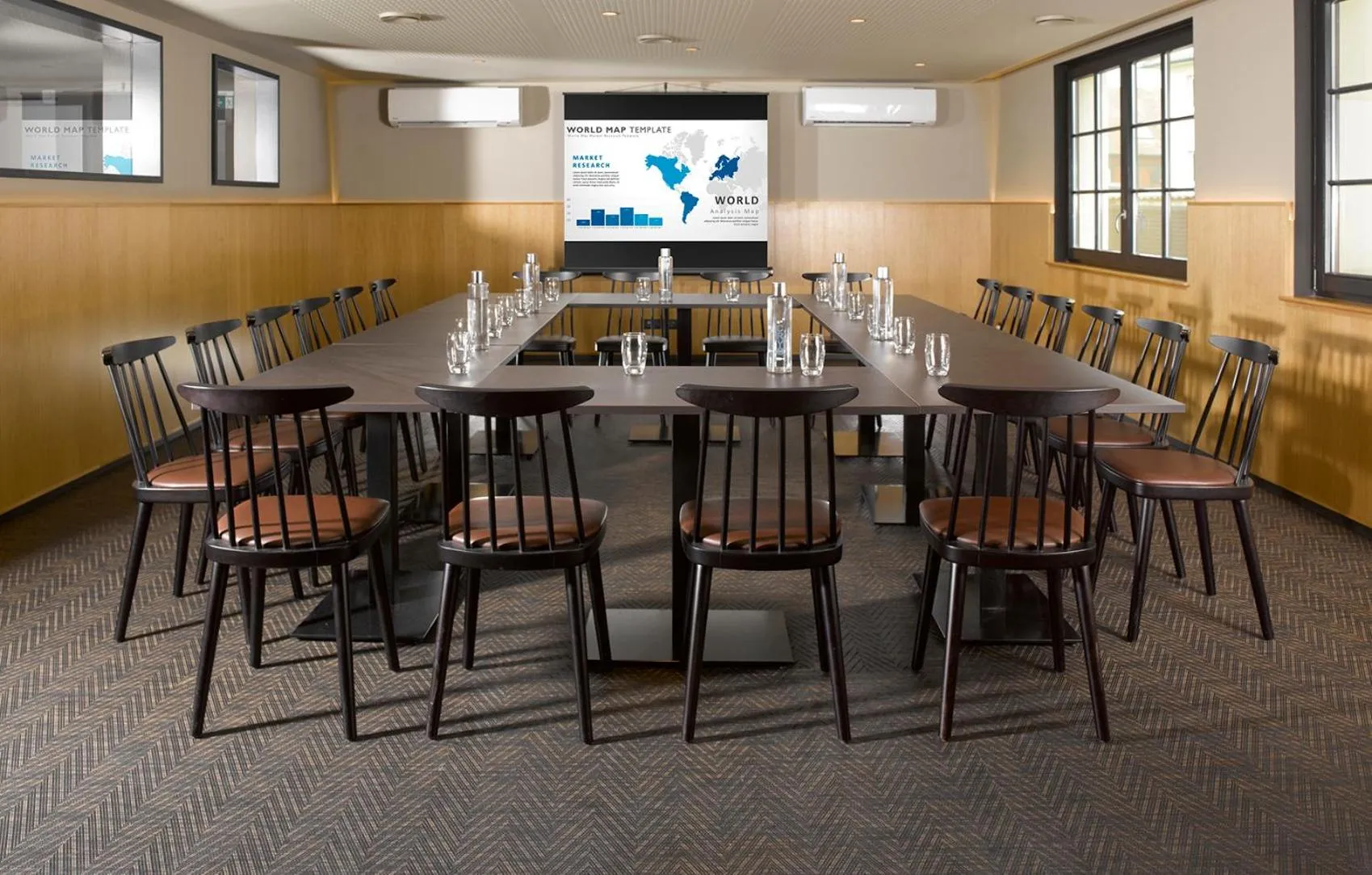 Meeting/conference room in Hôtel Au Petit Pont