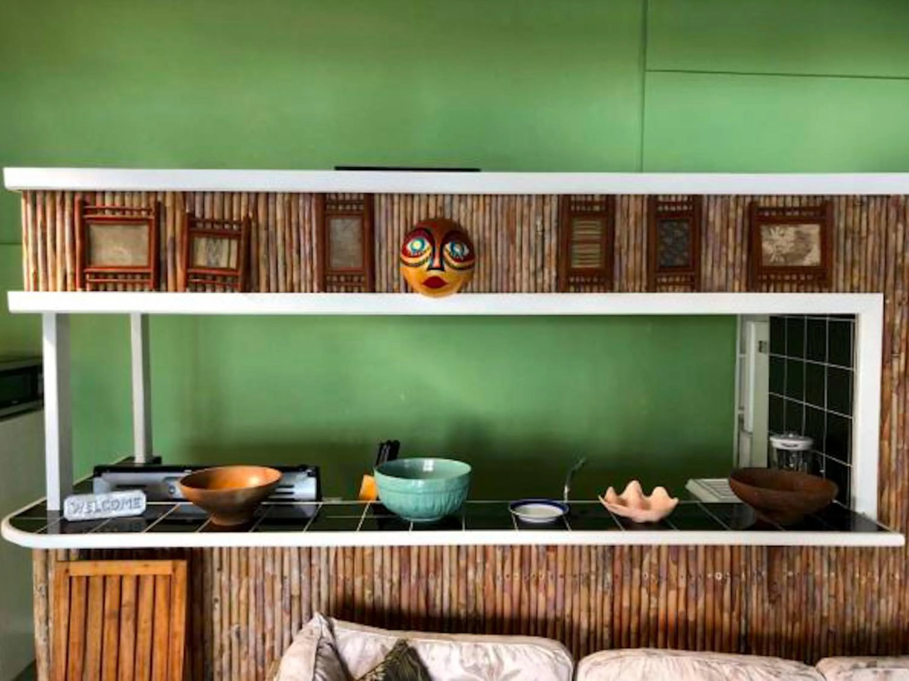 Kitchen or kitchenette in Bequia Beachfront Villas