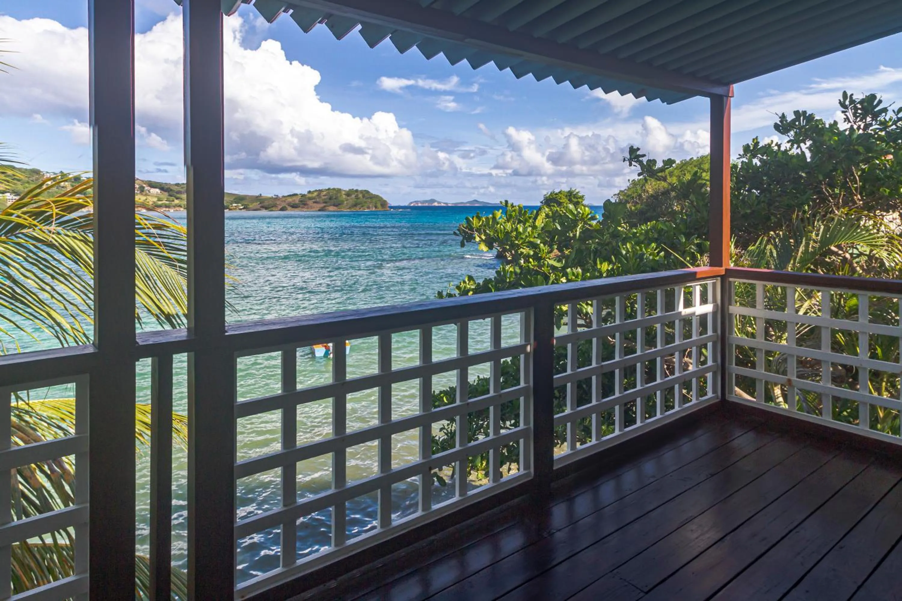 Balcony/Terrace in Bequia Beachfront Villas