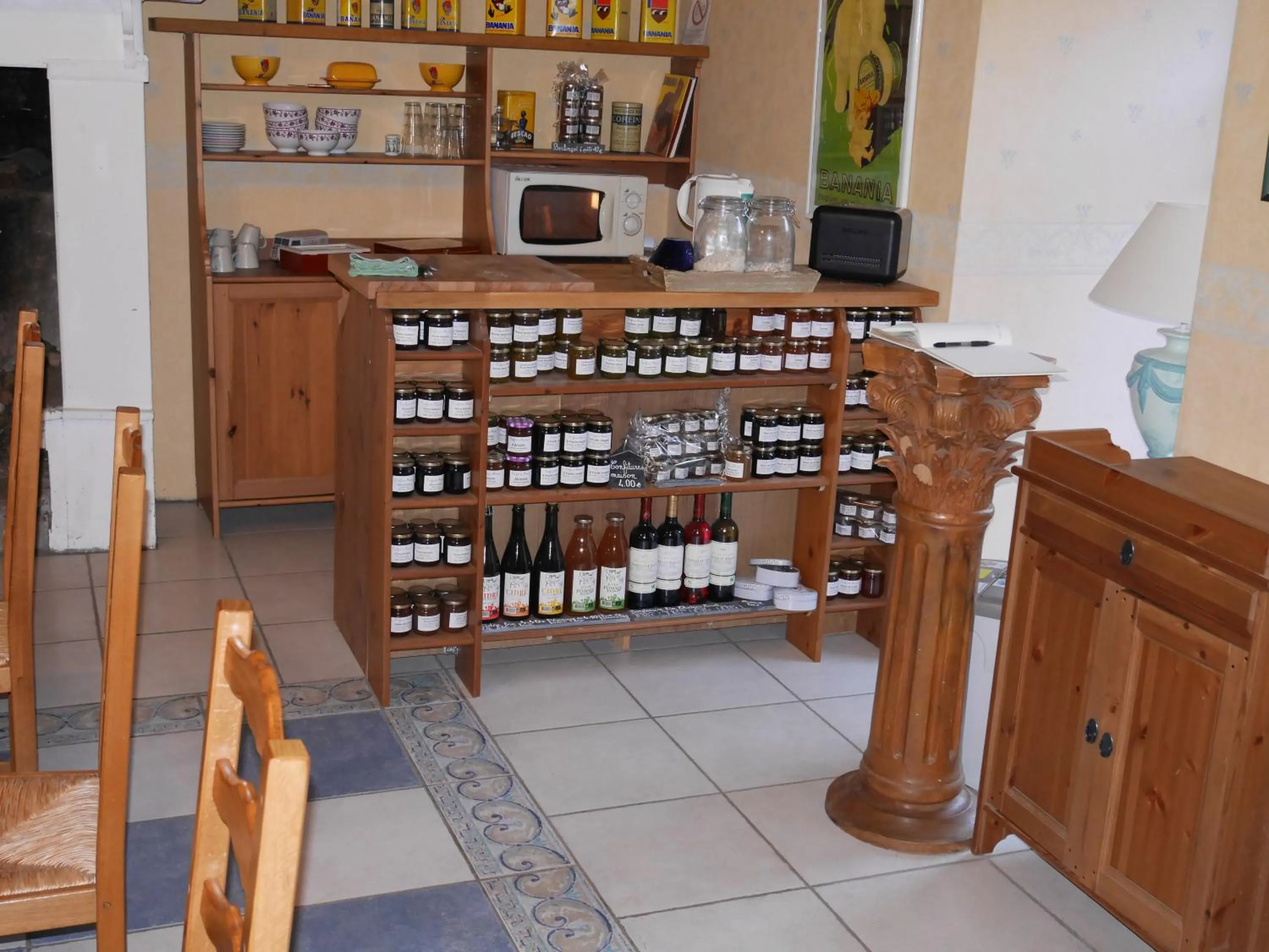 On-site shops in Le clos du Tay