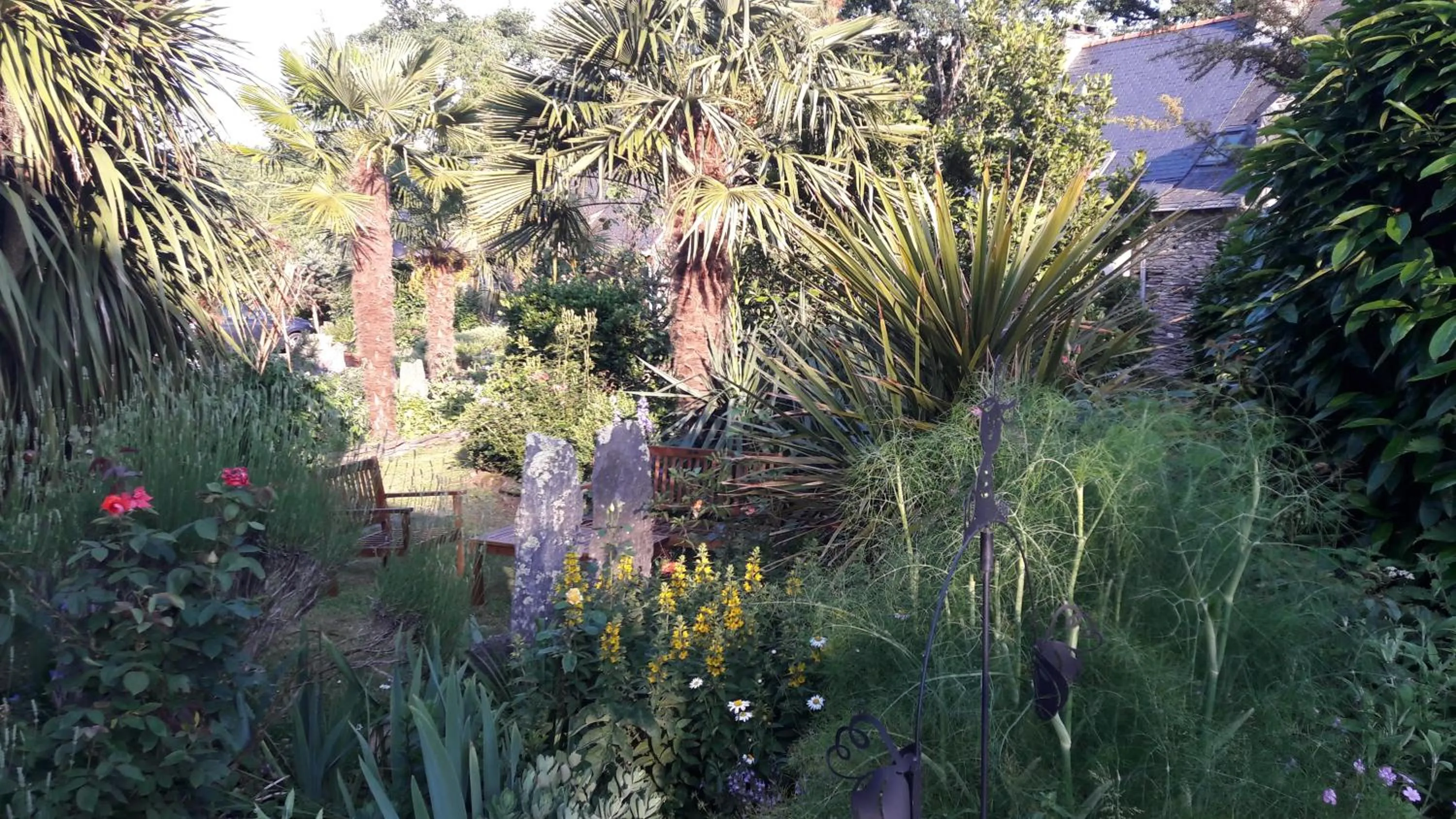 Natural landscape in Le clos du Tay