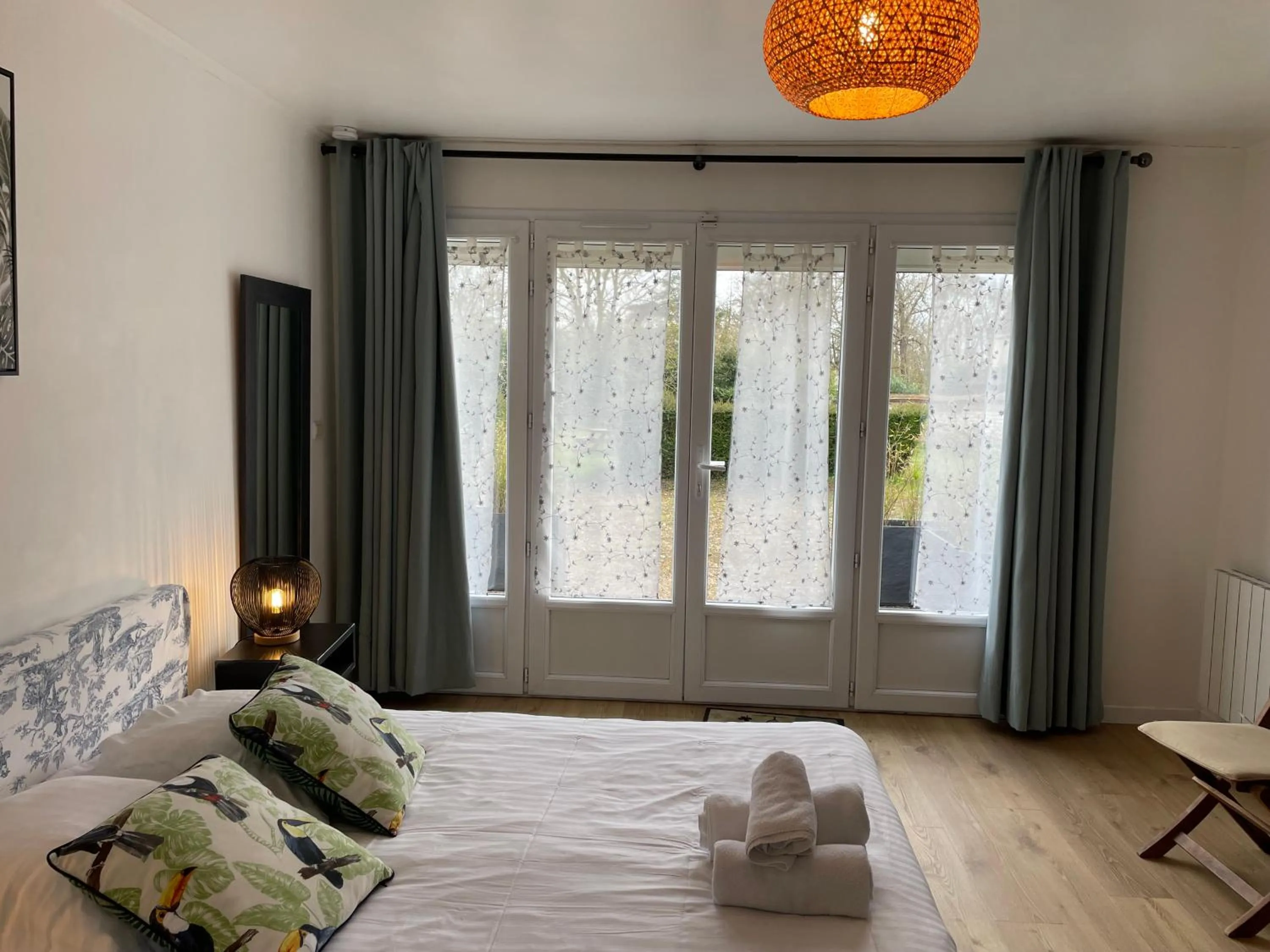 Bed in Manoir de la Houlette