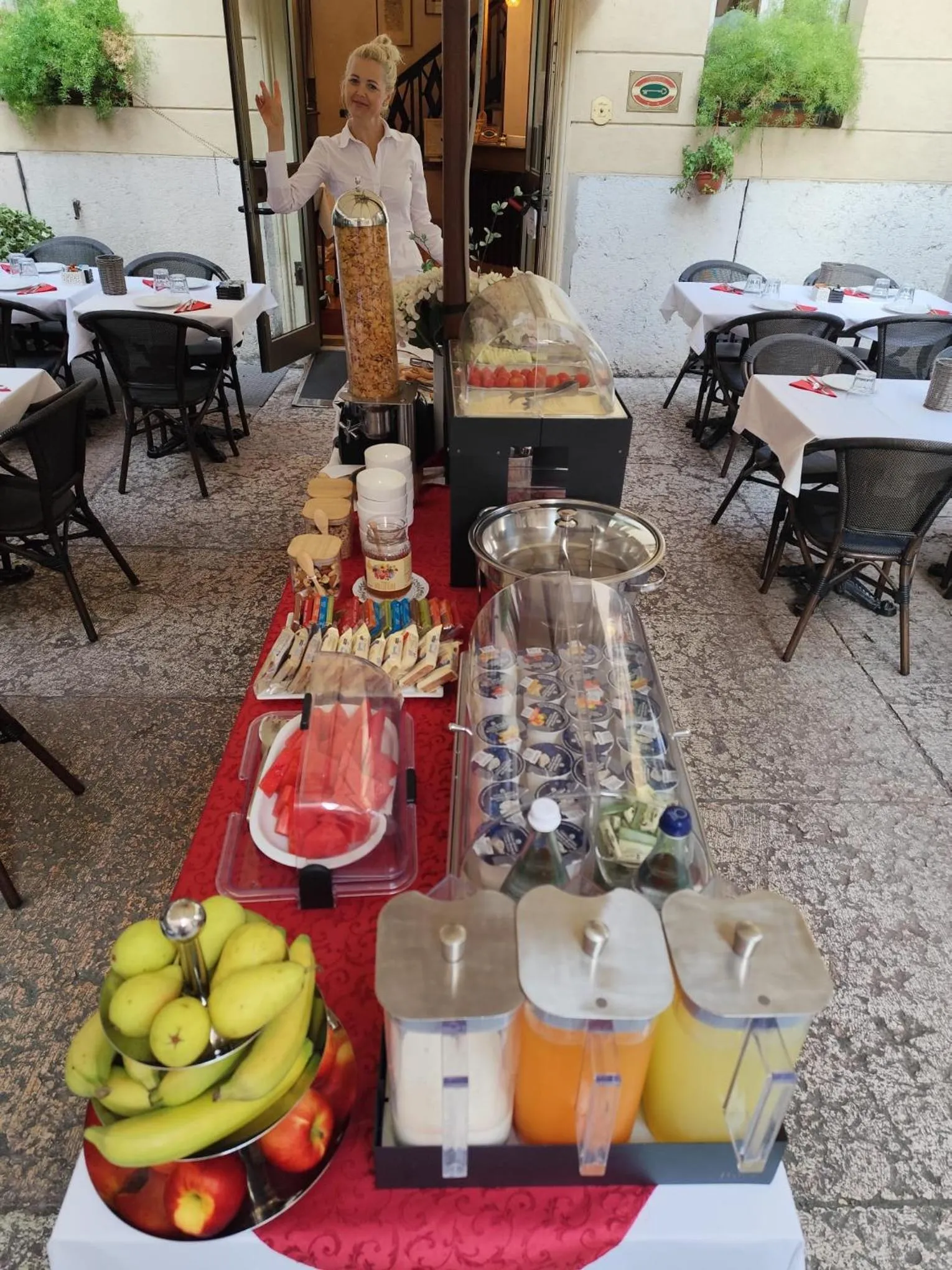 Restaurant/places to eat in Hotel Torcolo "Residenze del Cuore"