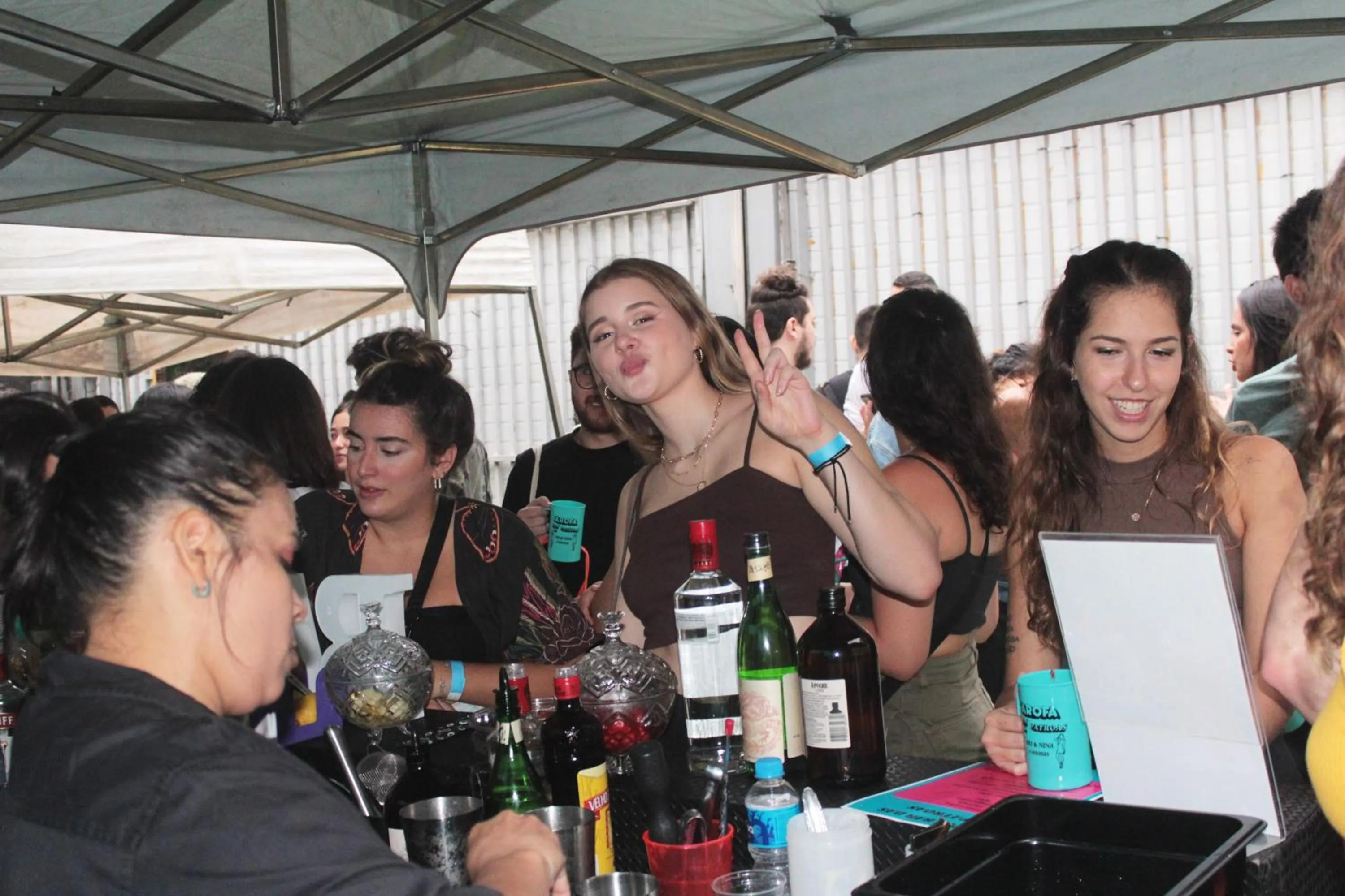 Seating area in Vila Rock Hostel - próx Allianz Parque, Vila Madalena, Av Paulista, Hospital das Clínicas, PUC